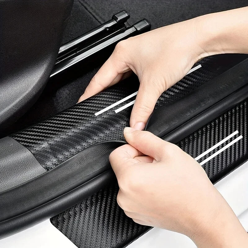 Honda Civic Type R Carbon Fibre Anti Scratch 4 Door Sill Protectors Integra