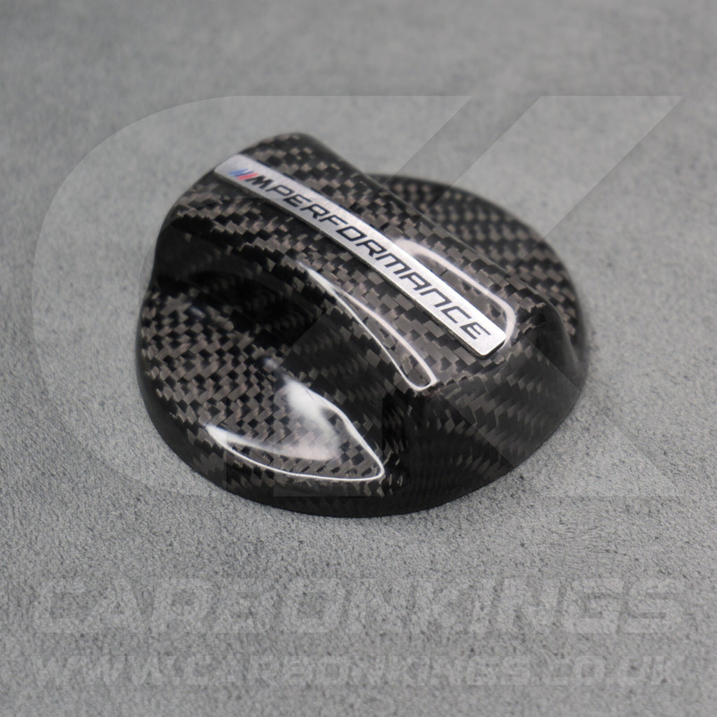 BMW Genuine Carbon Fibre M Performance Fuel Cap Filler Cover 1 2 3 4 5 6 Series
