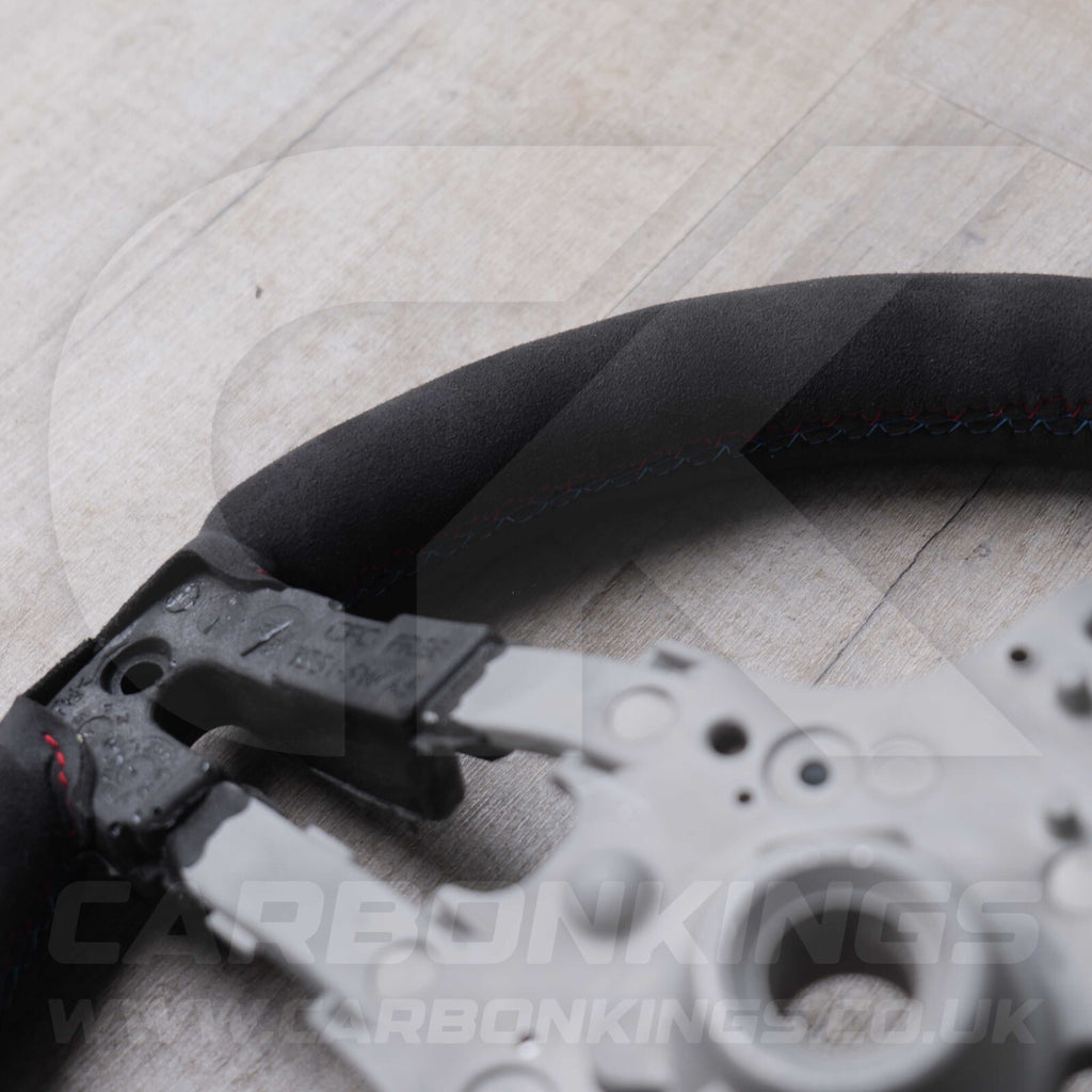 BMW Full Alcantara M Sport Suede Steering Wheel 3 4 X1 X3 X4 X5 X6 M2 M3 M4 F80