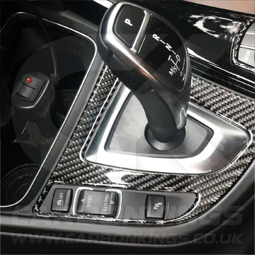 BMW Carbon Fibre Gear Knob Surround Trim 3 4 Series F30 F34 F32 F33 335i 435i