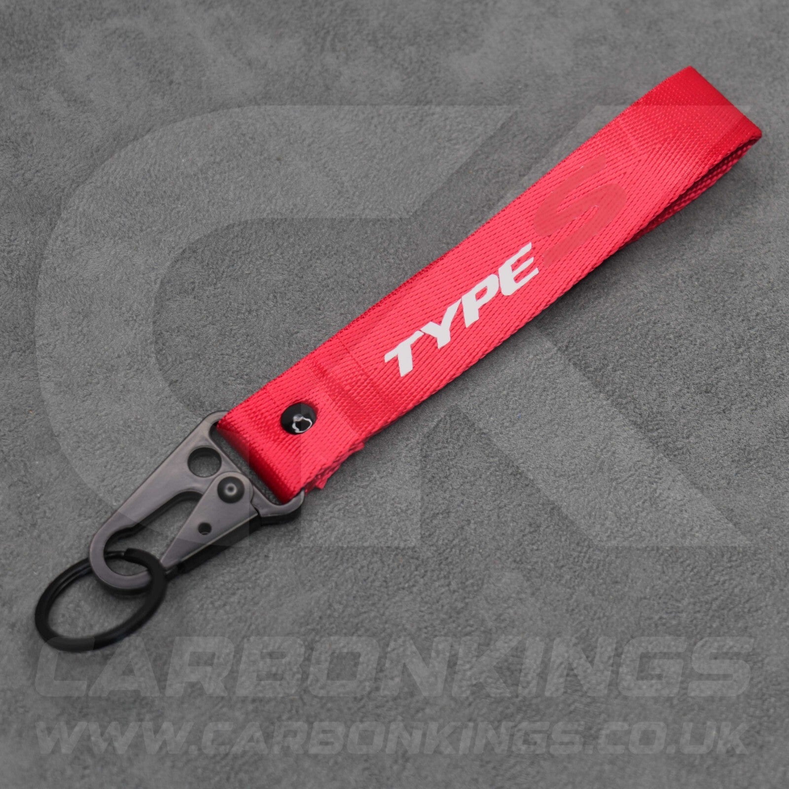Honda Civic Type S Red Car Key Ring Chain Premium & Durable EP3 FK2 FK8 FL5