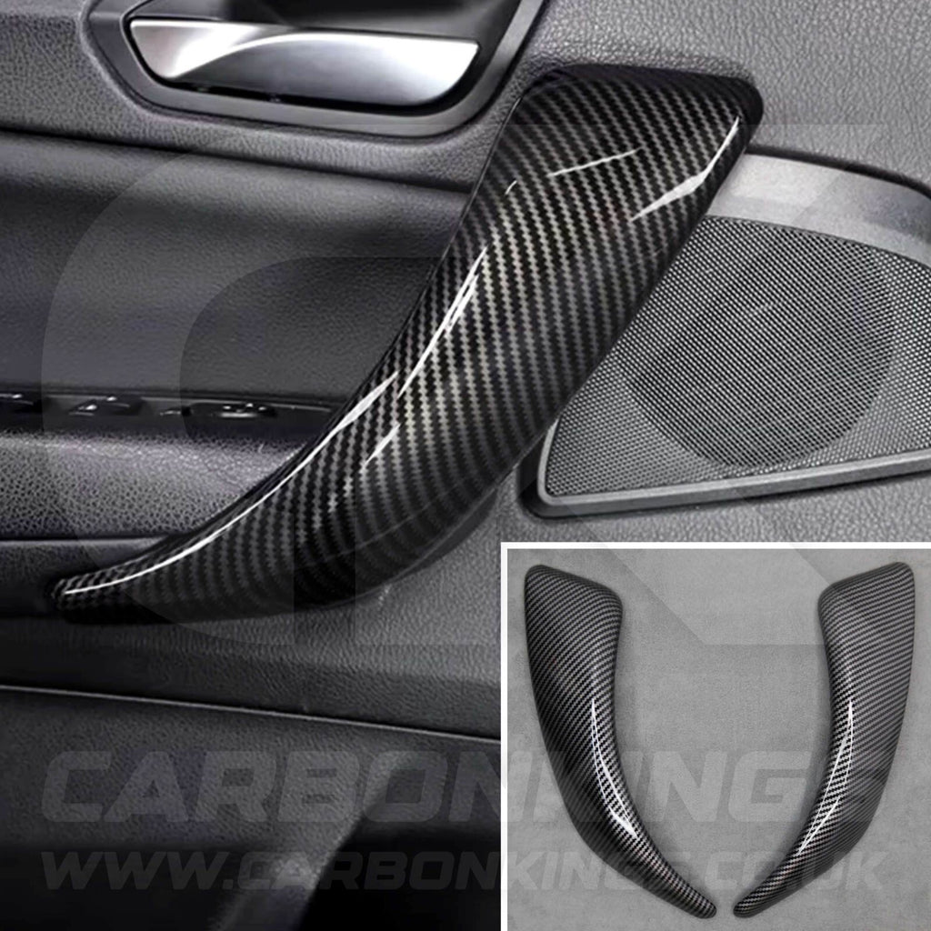 Carbon Fibre Style Door Handle Covers BMW F20 F21 F22 M135i M140i M235i M240i +