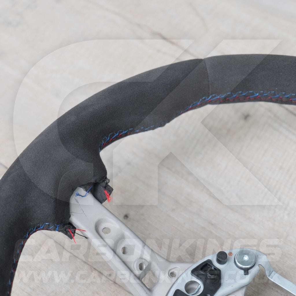 BMW Full Alcantara M Sport Suede Steering Wheel 3 4 X1 X3 X4 X5 X6 M2 M3 M4 F80