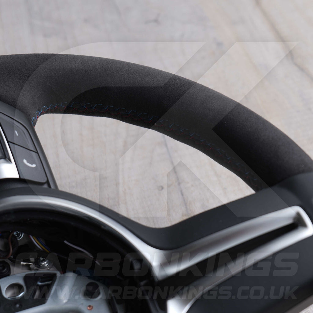 BMW Full Alcantara M Sport Suede Steering Wheel 3 4 X1 X3 X4 X5 X6 M2 M3 M4 F80