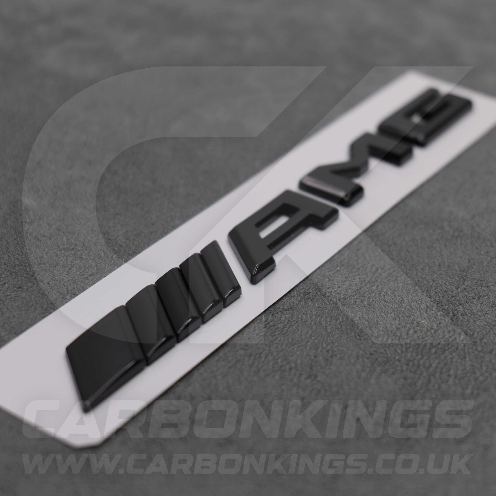 Mercedes Gloss Black AMG Boot Badge Letters C43 C63 E43 E63 A35 A45 S43 S63 GLC
