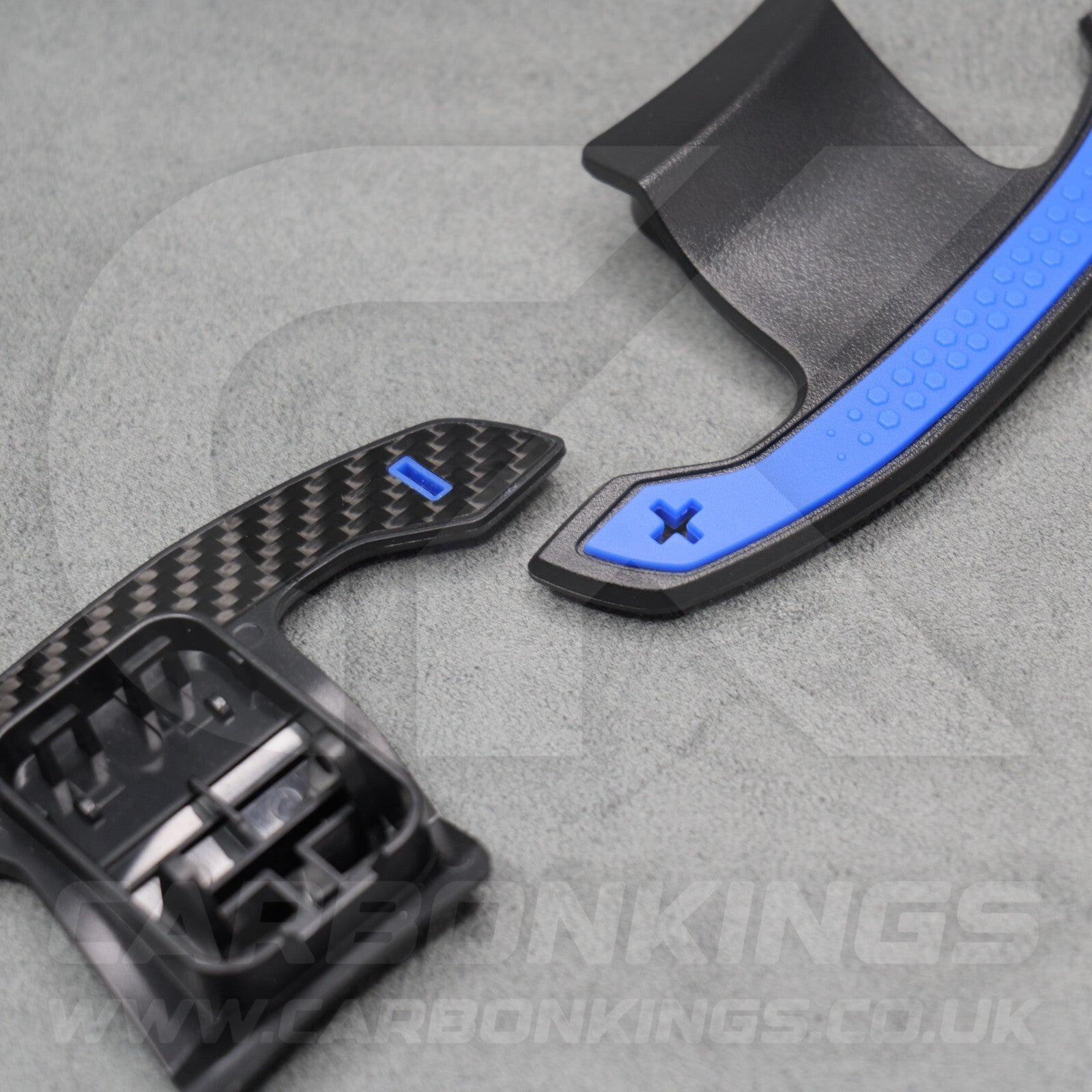 BMW Genuine Carbon Fibre & Blue Gear Shifter Paddles F80 M3 F82 M4 M2 G30 F30 +