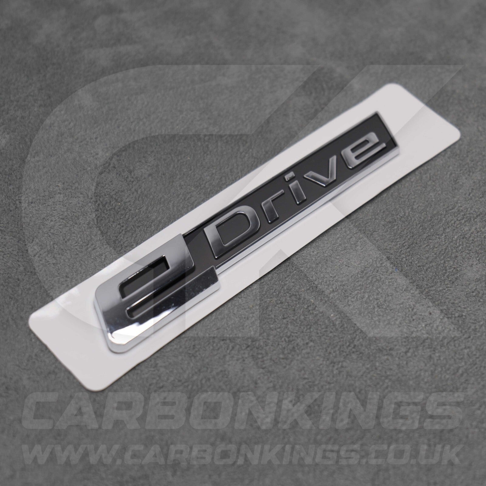 BMW Silver & Black eDrive Rear Emblem Boot Badge Logo BMW i3 i3s i8 iX Electric