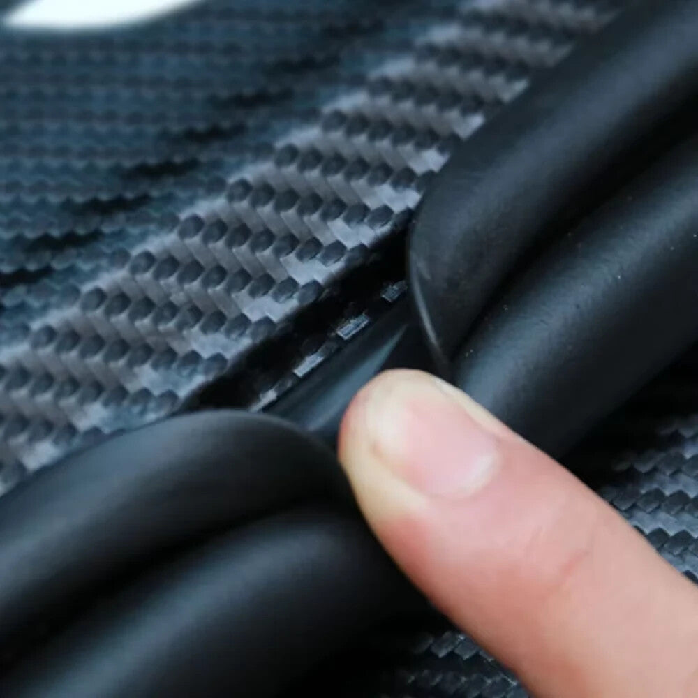 Toyota GR Sport Carbon Fibre Anti Scratch Door Sill Protectors Yaris Corolla RAV