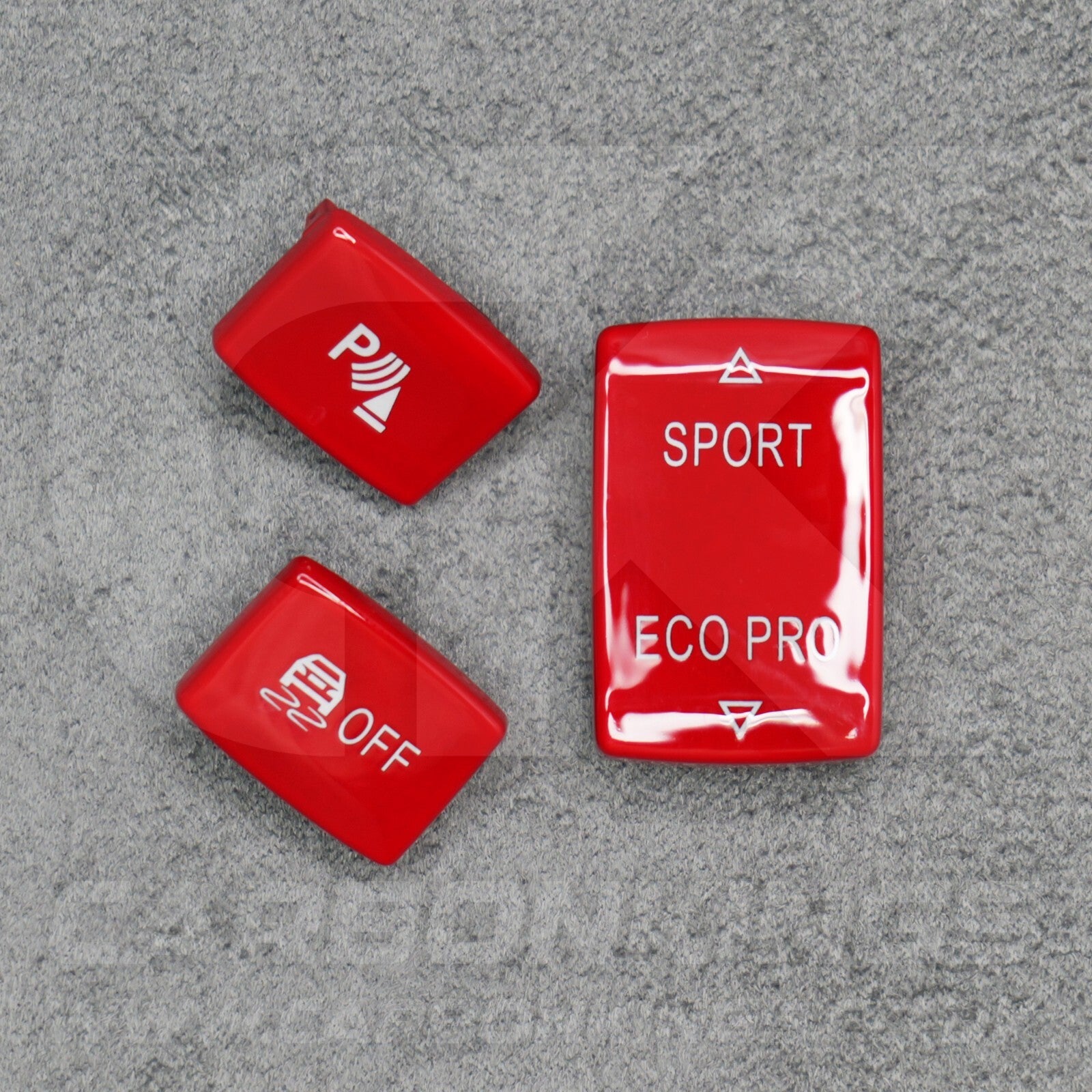 BMW Red Sport Eco Pro DSC Parking Centre Console Buttons F20 F22 F30 F32 F33 F36