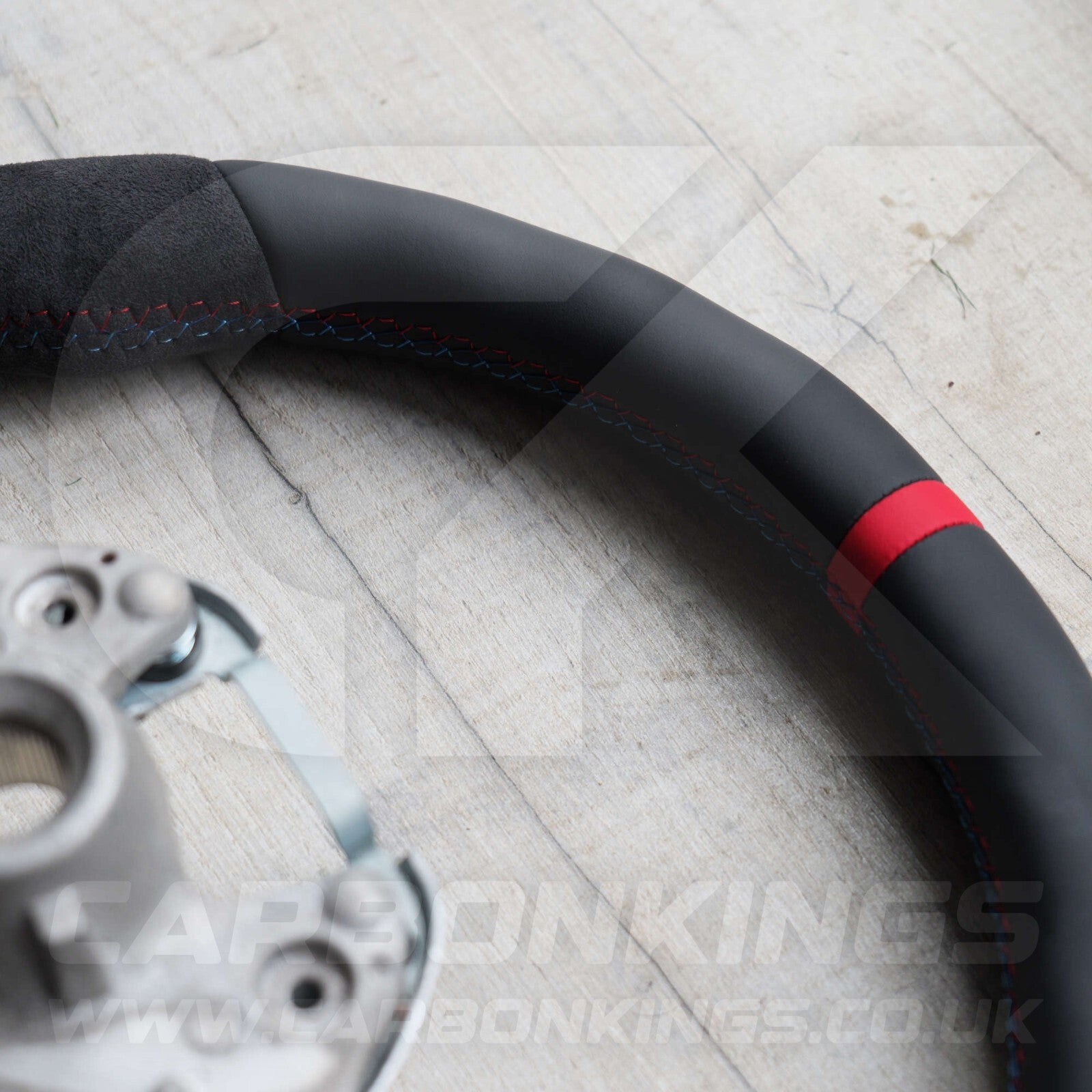 BMW Alcantara M Sport Red Steering Wheel 1 2 3 4 X1 X3 X4 X5 X6 M2 M3 M4 F80 +