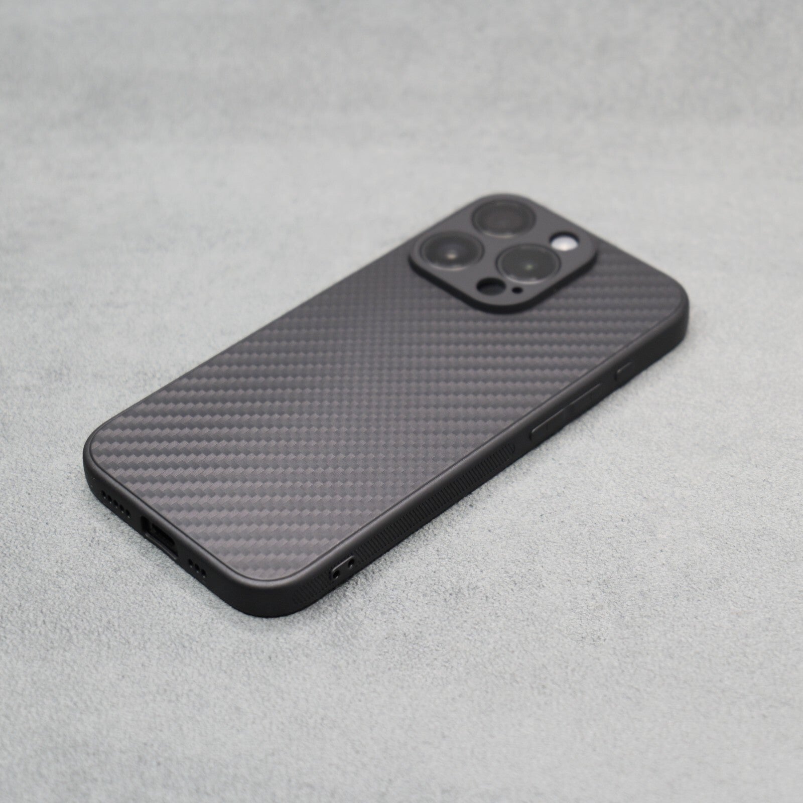 Carbon Fibre iPhone Case Apple Phone 11 12 13 14 15 16 Pro Max Plus Mini Thin