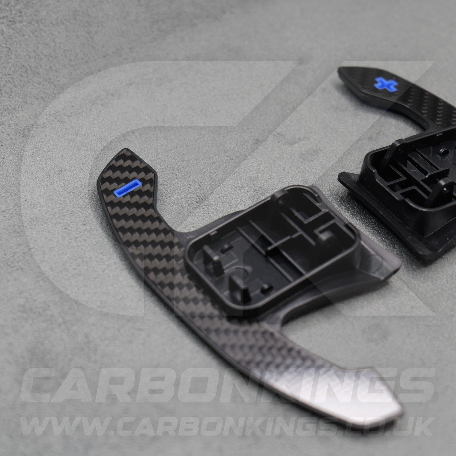 Toyota GR Supra Carbon Fibre & Blue Gear Shifter Paddles J29/DB A90/A9 - 2019 +