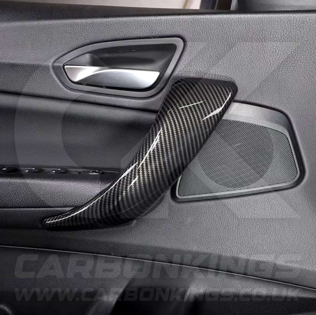 Carbon Fibre Style Door Handle Covers BMW F20 F21 F22 M135i M140i M235i M240i +