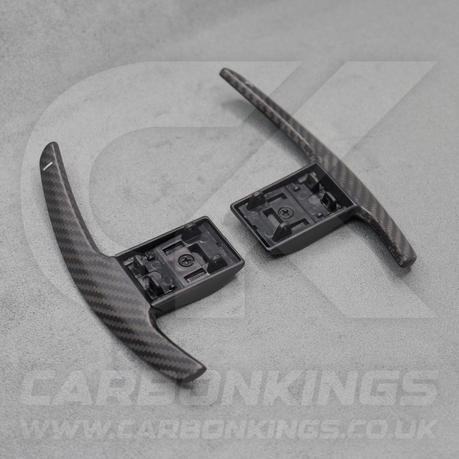 Satin Carbon Fibre Shifter Paddles for BMW M3 M4 M2 F80 F82 F87 M5 M6 X5M X6M M