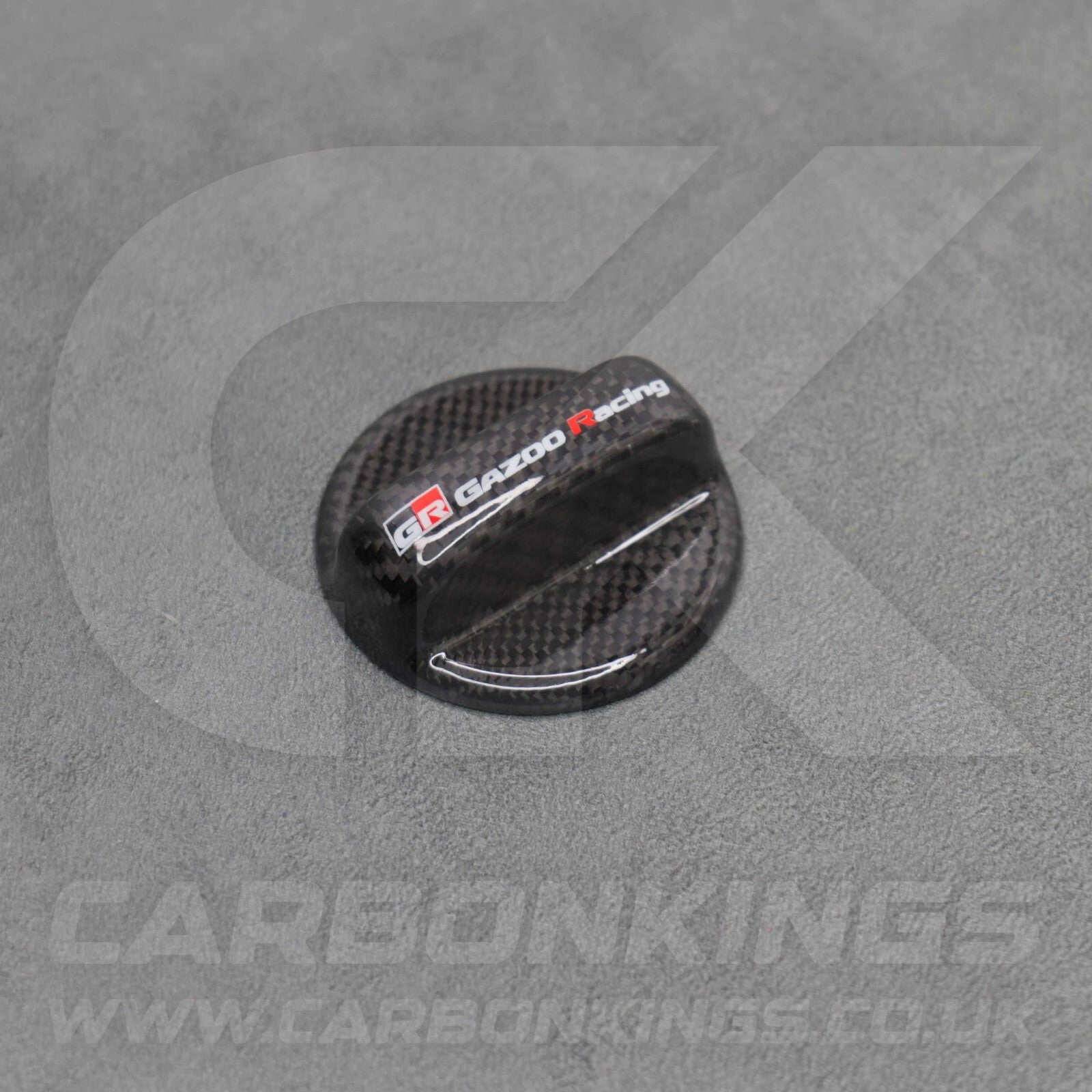 Toyota GR Sport Real Carbon Fibre Gazoo Racing Fuel Filler Cap Yaris Supra GR86