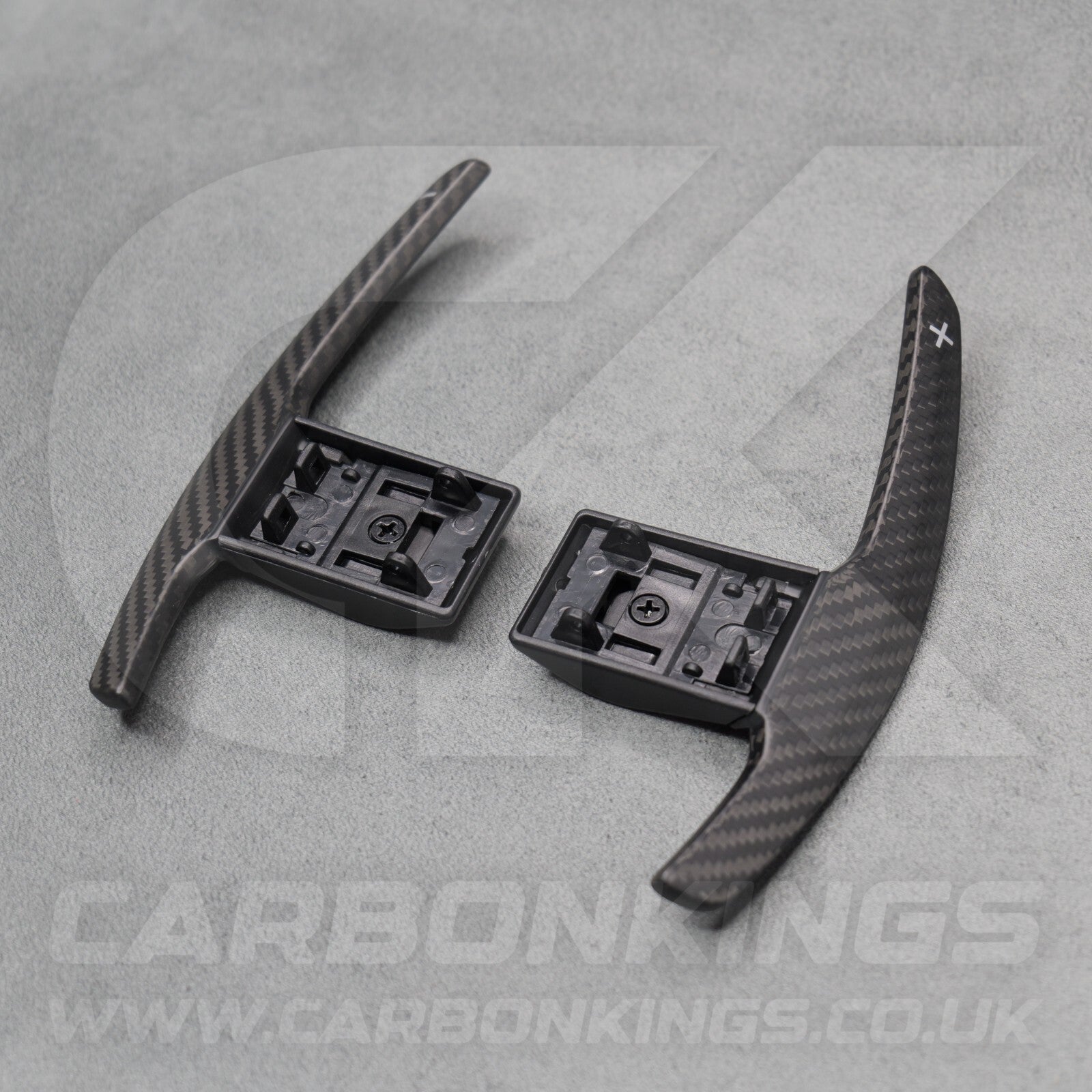 Satin Carbon Fibre Shifter Paddles for BMW M3 M4 M2 F80 F82 F87 M5 M6 X5M X6M M
