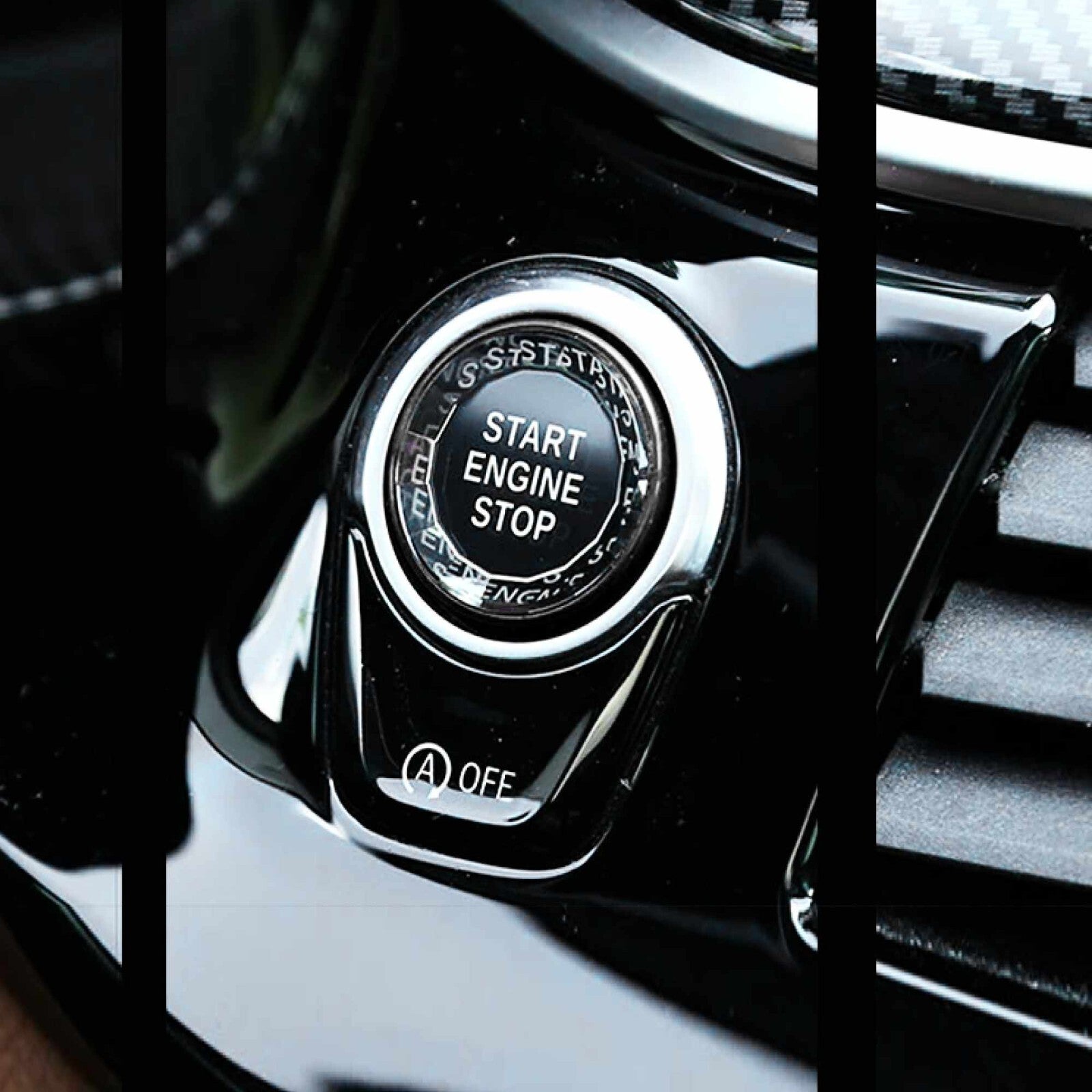 Black Crystal Start Engine Button BMW M2 M3 M4 M5 M6 M140 G30 F80 F82 F30 F85 +