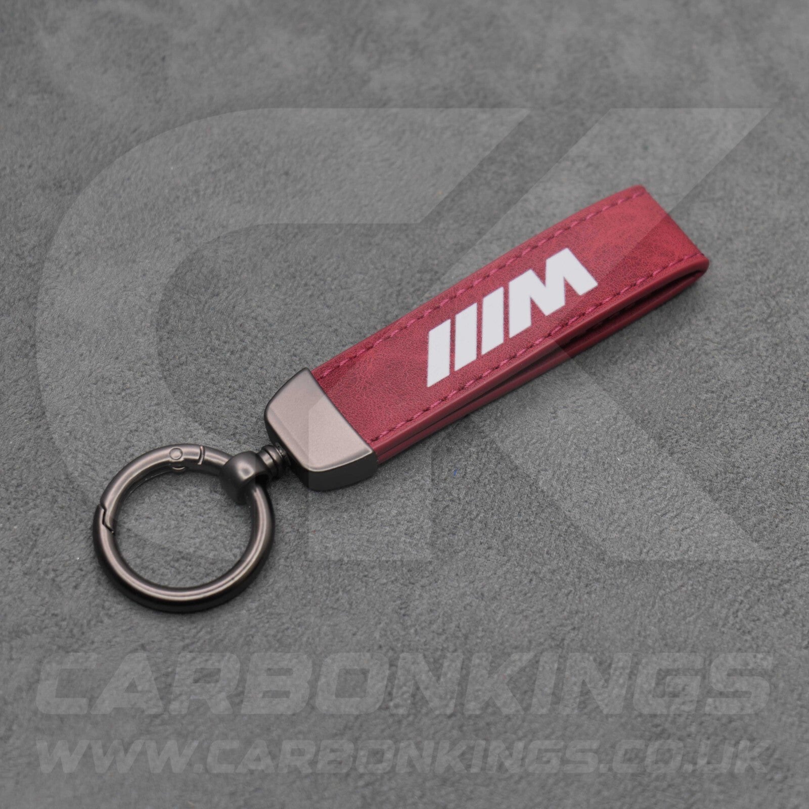 BMW M Logo Leather Key Ring Chain Car Keys M2 M3 M4 M5 M6 M8 X2 X3 X4 X5 X6 X7