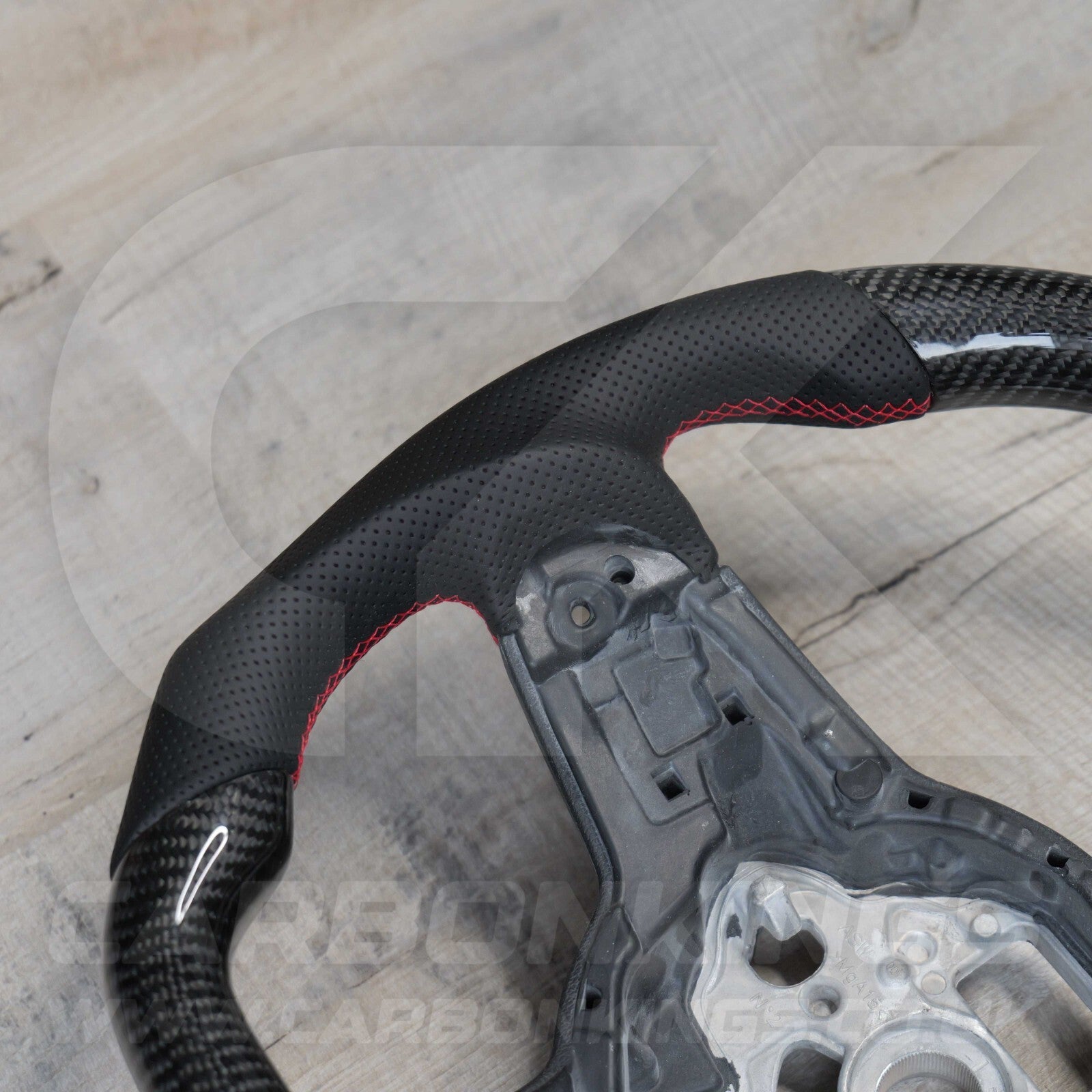 Volkswagen Carbon Fibre Steering Wheel VW Golf MK7 MK7.5 R R-Line GTI GTD GTE +