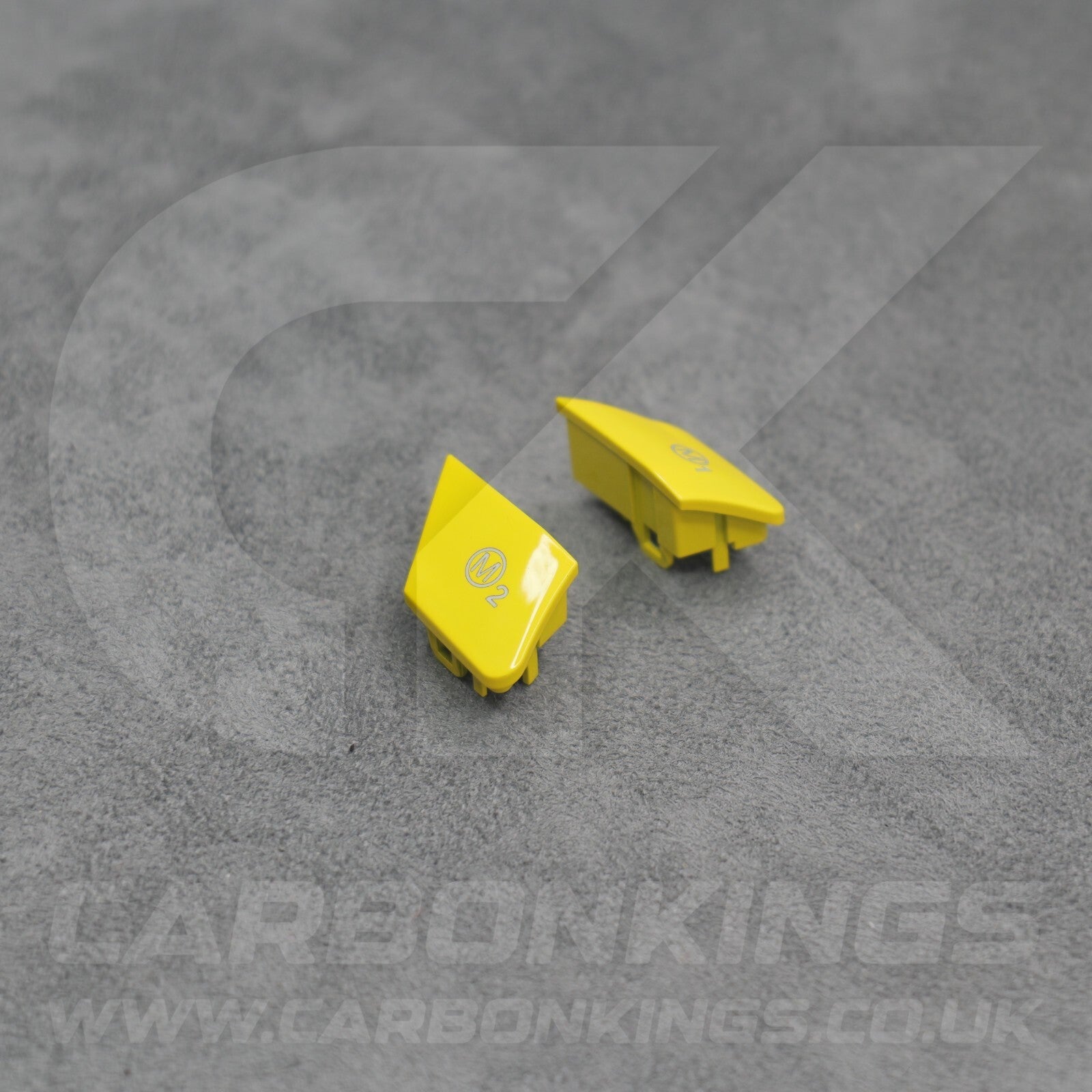 Yellow M1 & M2 Buttons Set for BMW M2 M3 M4 M5 M6 X5M X6M F80 F82 F83 F85 F87