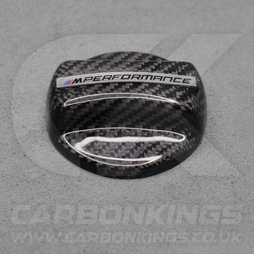 BMW Genuine Carbon Fibre M Performance Fuel Cap Filler Cover 1 2 3 4 5 6 Series