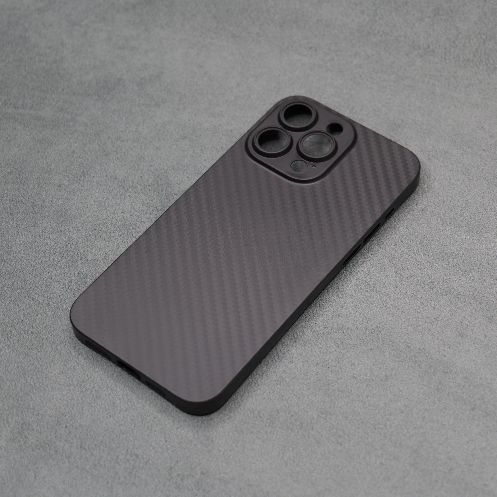 Carbon Fibre iPhone Case Apple Phone 11 12 13 14 15 16 Pro Max Plus Mini Thin