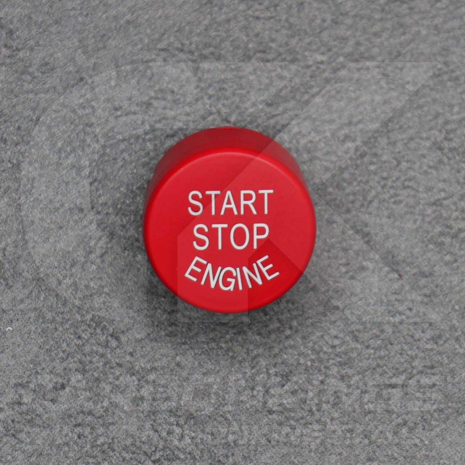 MATTE Red Start Stop Engine Button M2 M3 M4 M5 M6 M140i F20 F80 F82 F83 F85 F87