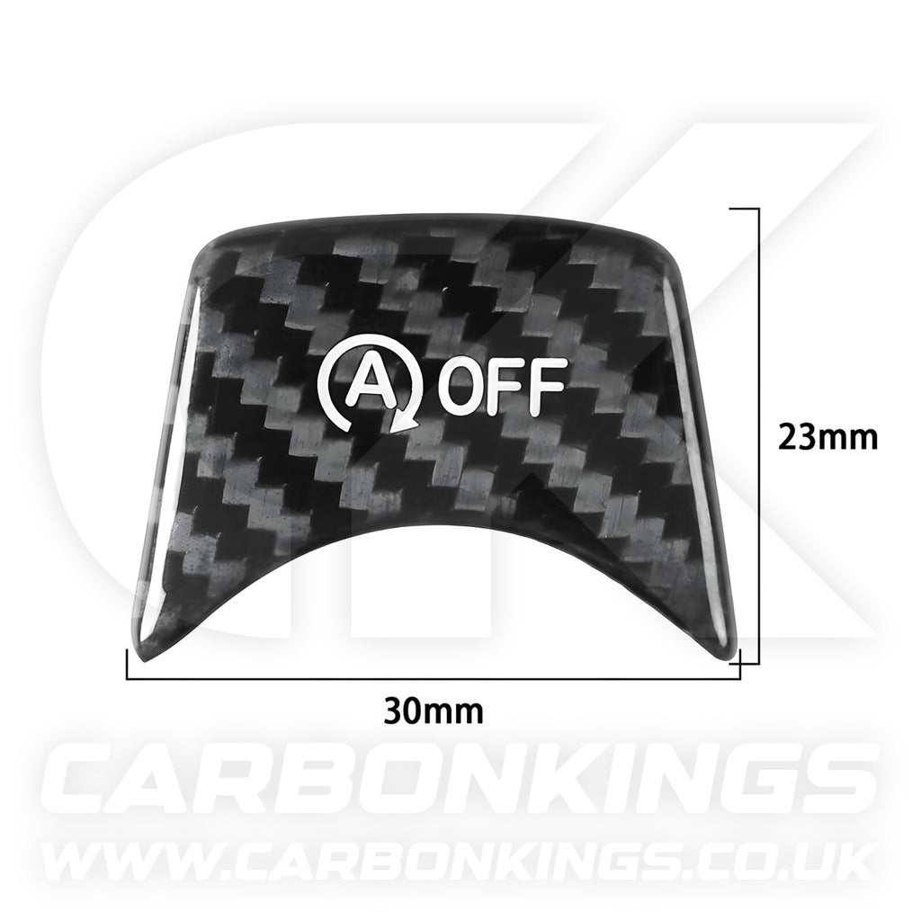 BMW Genuine Carbon Fibre Start Stop Button Trim Cover M2 M3 M4 F80 F82 F83 F87