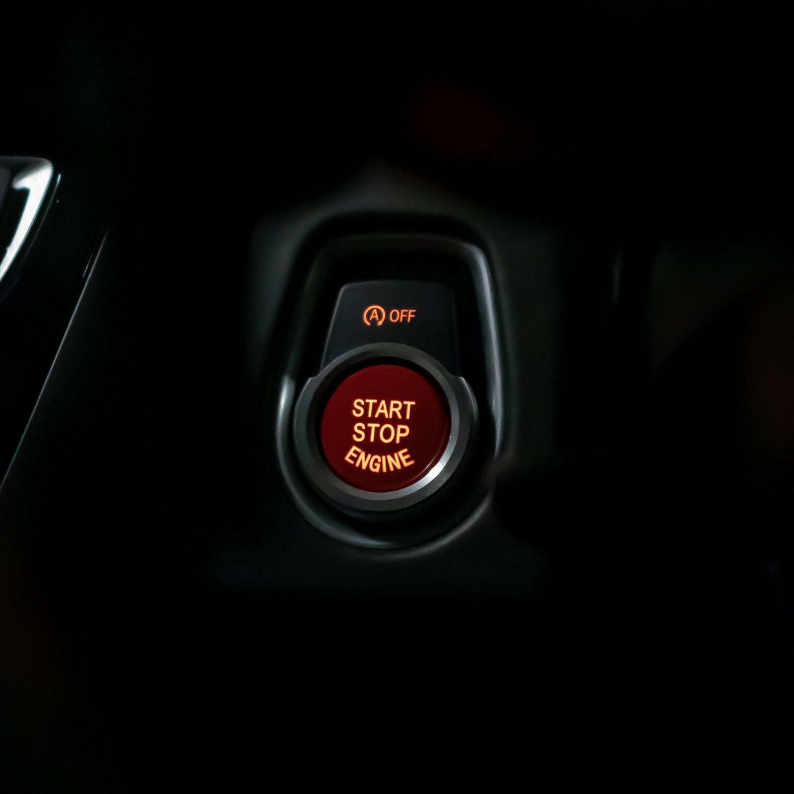 BMW Matte Black Start Stop Button M2 M3 M4 M5 M6 M140i F20 F80 F82 F83 F85 F87