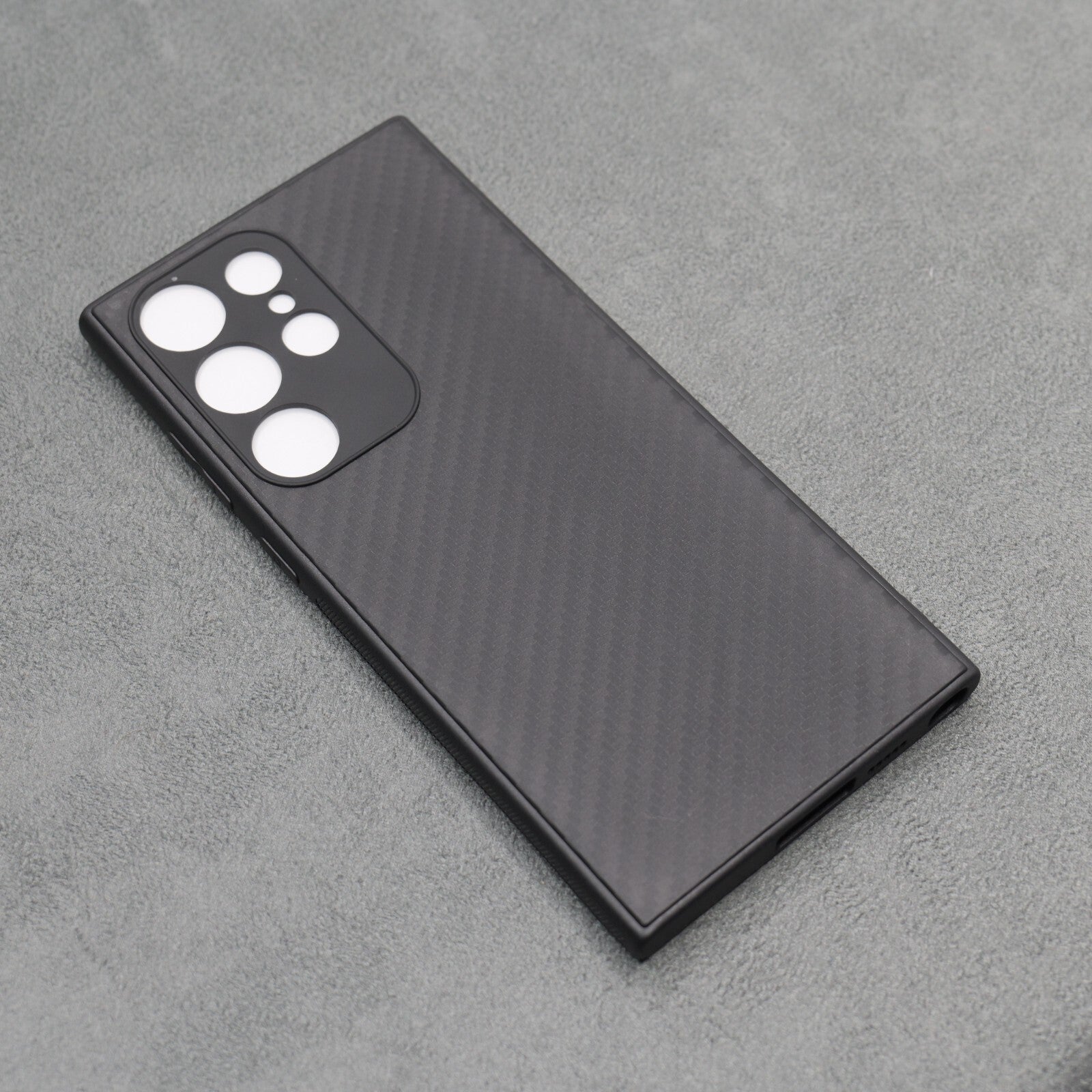 Carbon Fibre Thin Samsung Galaxy Phone Case S20 S21 S22 S23 S24 FE Plus Ultra +
