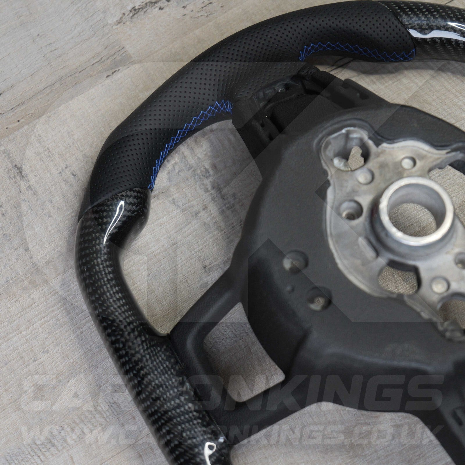 Volkswagen Carbon Fibre Steering Wheel VW Golf MK7 MK7.5 R R-Line GTI GTE GTD +