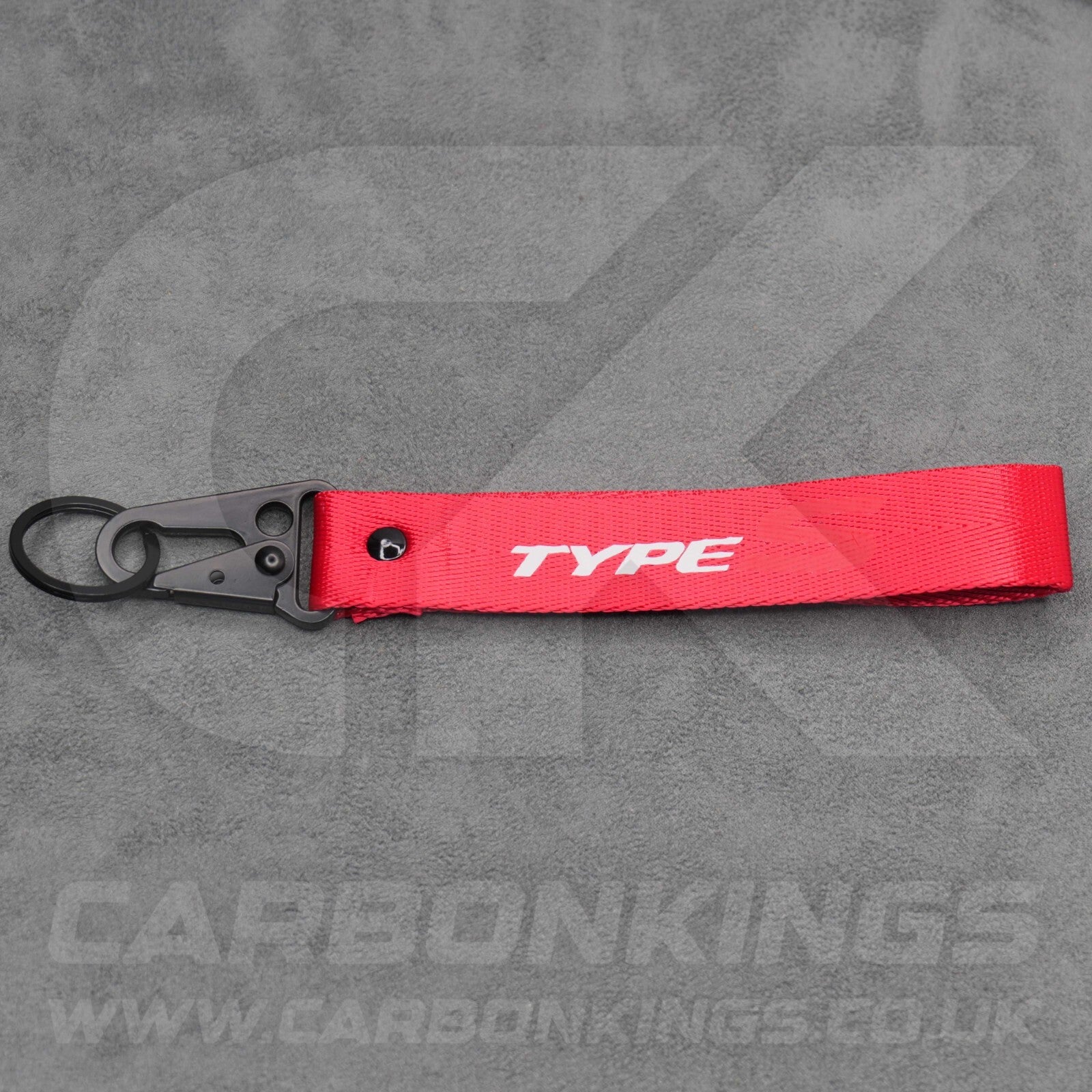 Honda Civic Type S Red Car Key Ring Chain Premium & Durable EP3 FK2 FK8 FL5