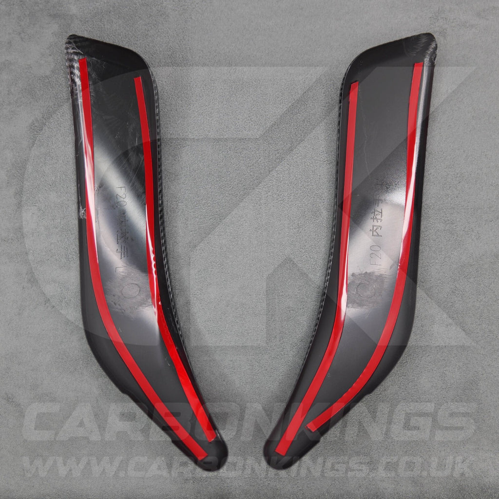 Carbon Fibre Style Door Handle Covers BMW F20 F21 F22 M135i M140i M235i M240i +
