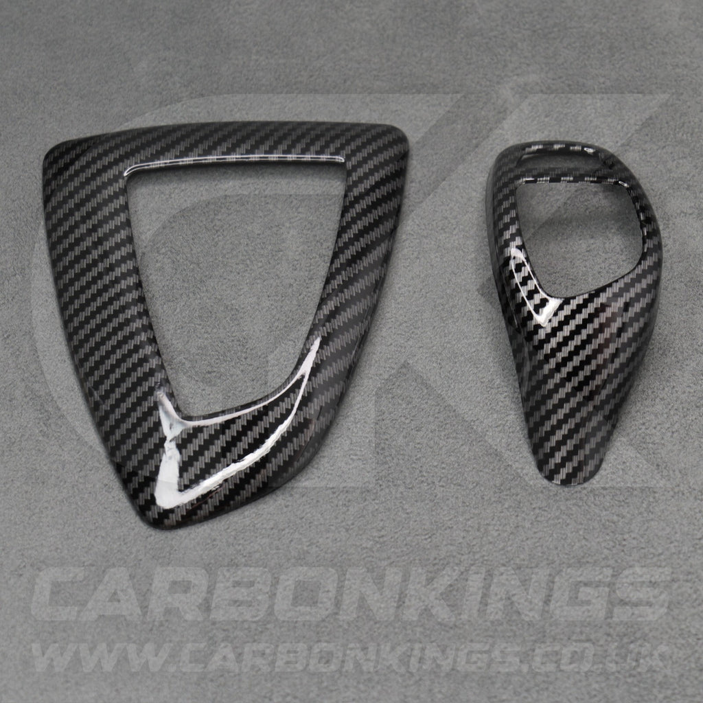 Carbon Fibre Style Gear Knob & Surround Trims  BMW F20 F30 F34 M135i M140i M235i