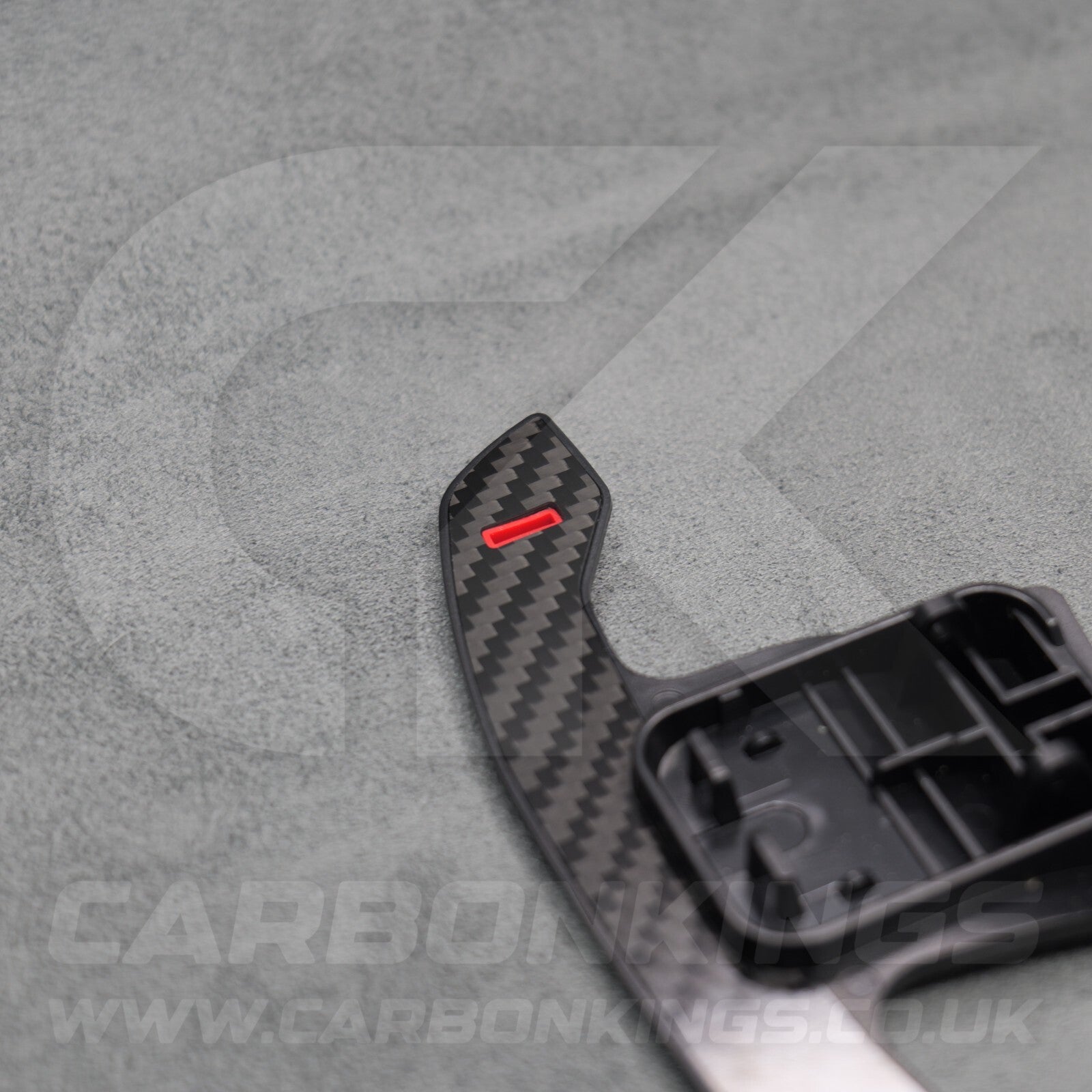 Mini F56 Carbon Fibre & Red Steering Wheel Paddle Shifters JCW Cooper S 2018 +