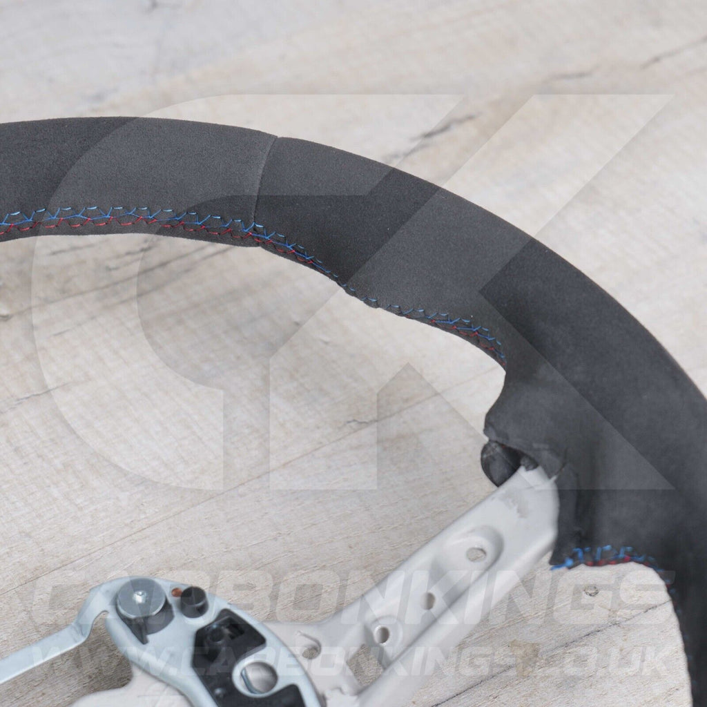 BMW Full Alcantara M Sport Suede Steering Wheel 3 4 X1 X3 X4 X5 X6 M2 M3 M4 F80