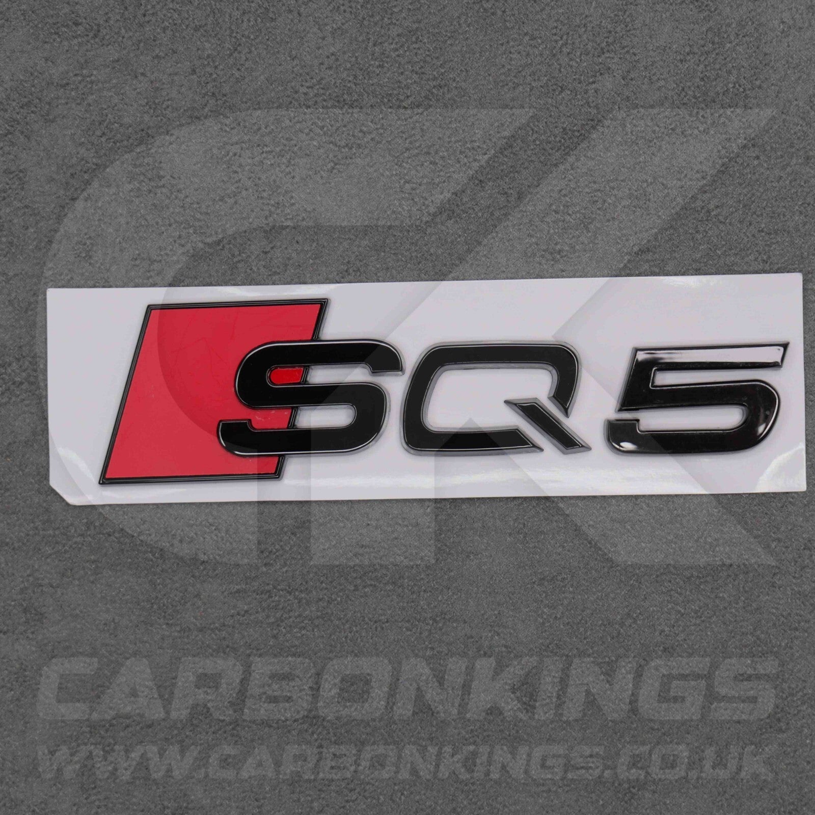 148 x 37mm Audi SQ5 Gloss Black Boot Rear Badge Letters Logo Emblem S 8R FY 80A
