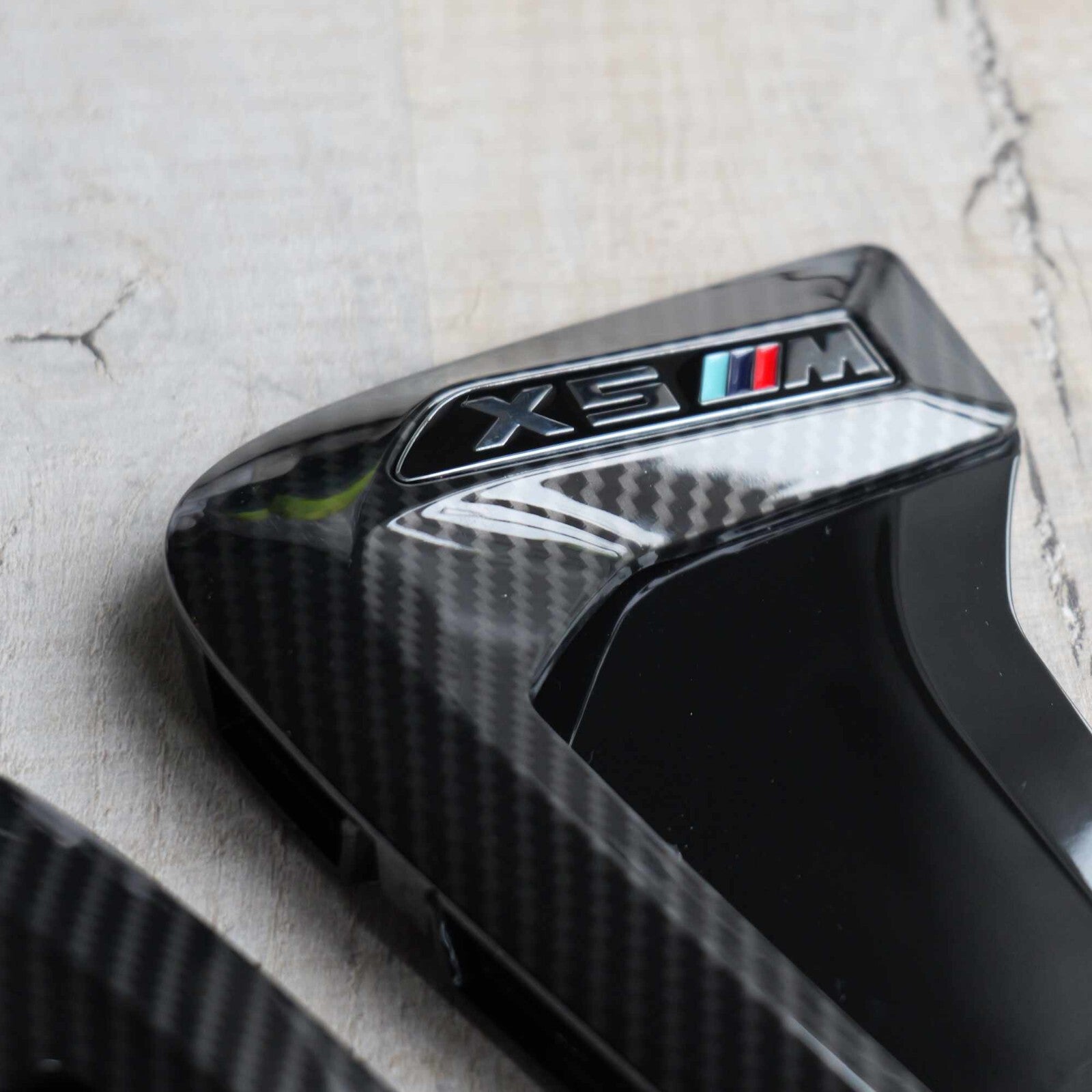BMW X5M F85 Carbon Fibre Style Side Fender Vent Trims F15 X5 SUV M