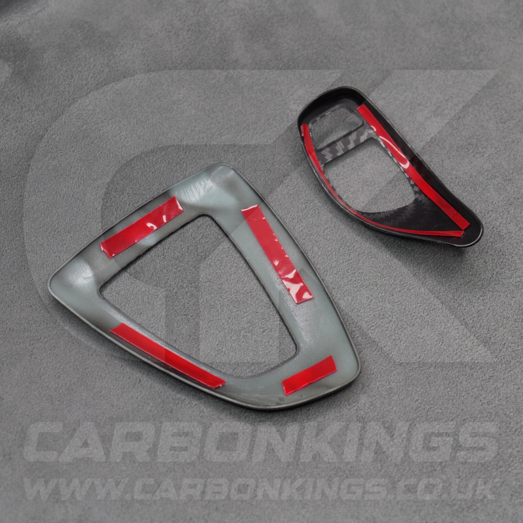 Carbon Fibre Style Gear Knob & Surround Trims  BMW F20 F30 F34 M135i M140i M235i