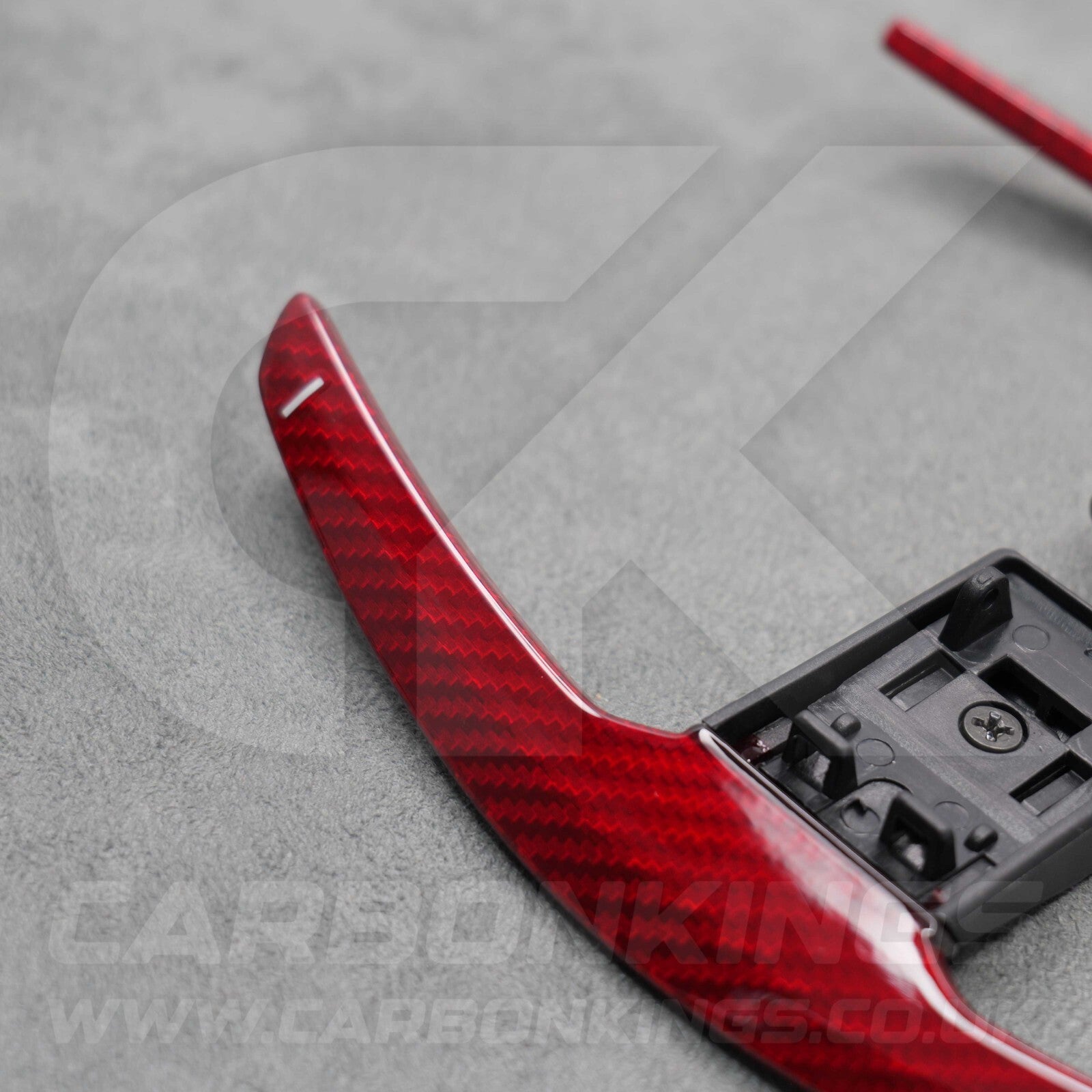Genuine Red Carbon Fibre Gear Paddle Shifters BMW F80 M3 F82 F83 M4 F87 M2 F30 +