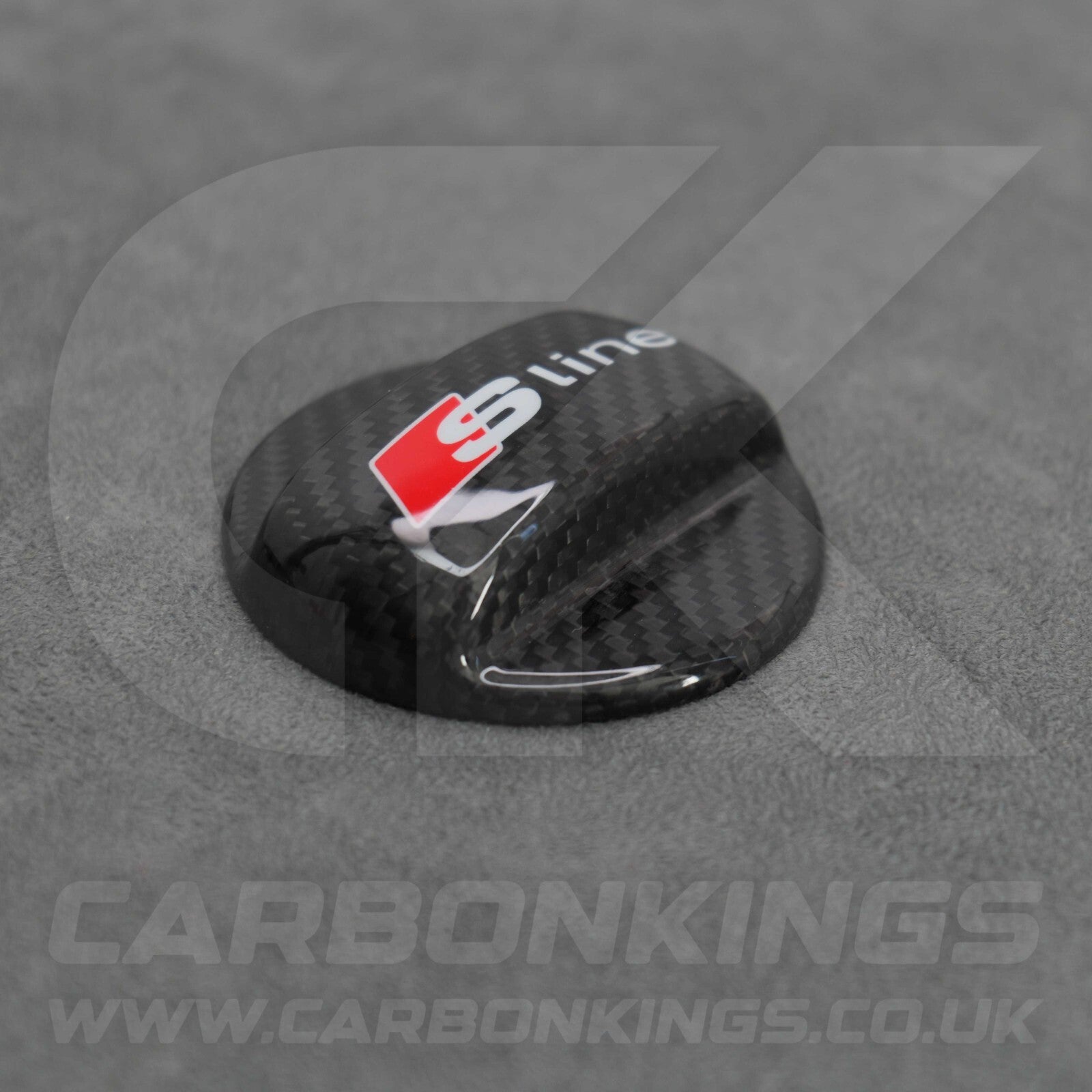 Audi S Line Genuine Carbon Fibre Fuel Cap Cover S1 S3 S4 S5 S6 A1 A3 A4 A5 A6 A7