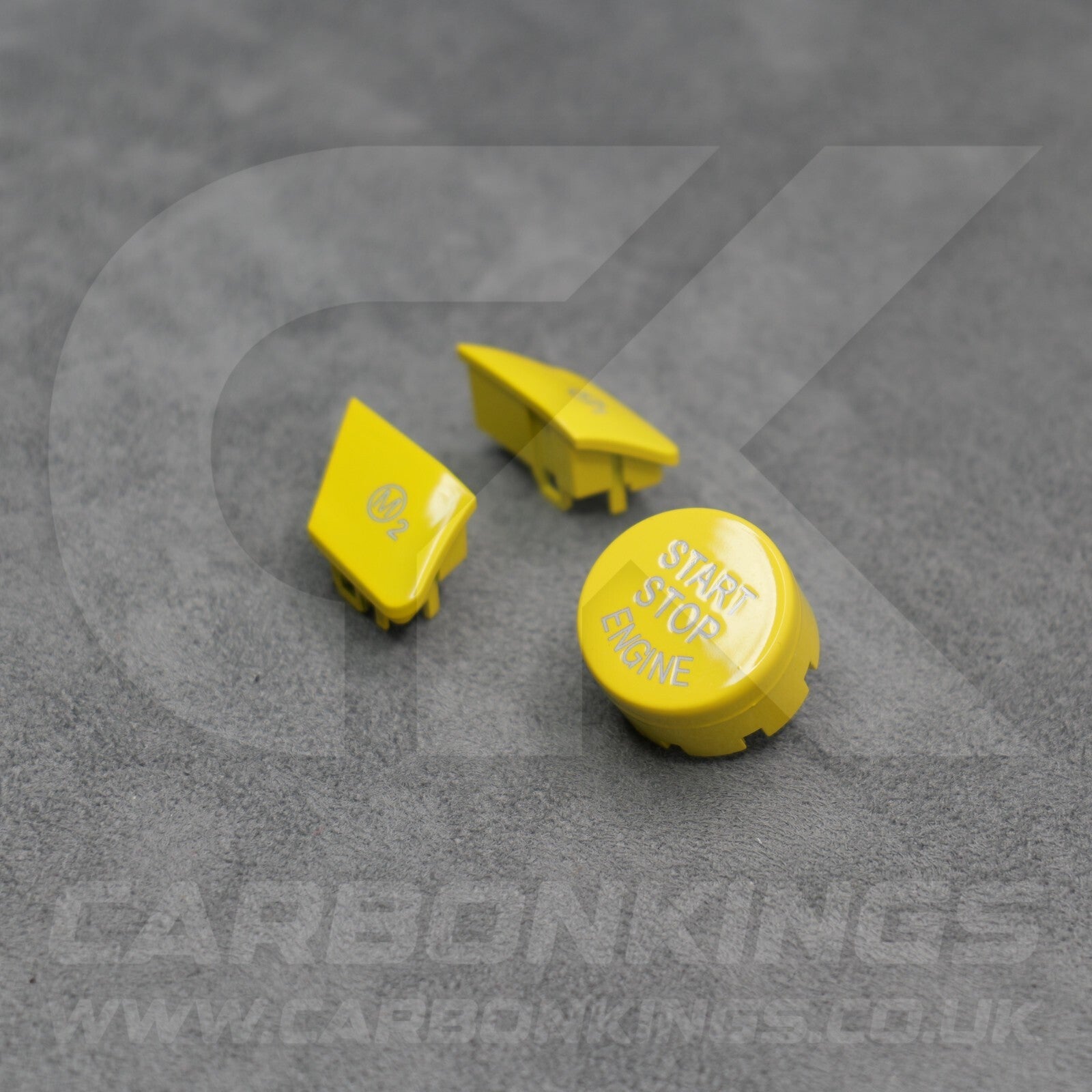 Yellow M1 M2 & Start Buttons Set for BMW M2 M3 M4 M5 M6 X5M F80 F82 F83 F85 F87