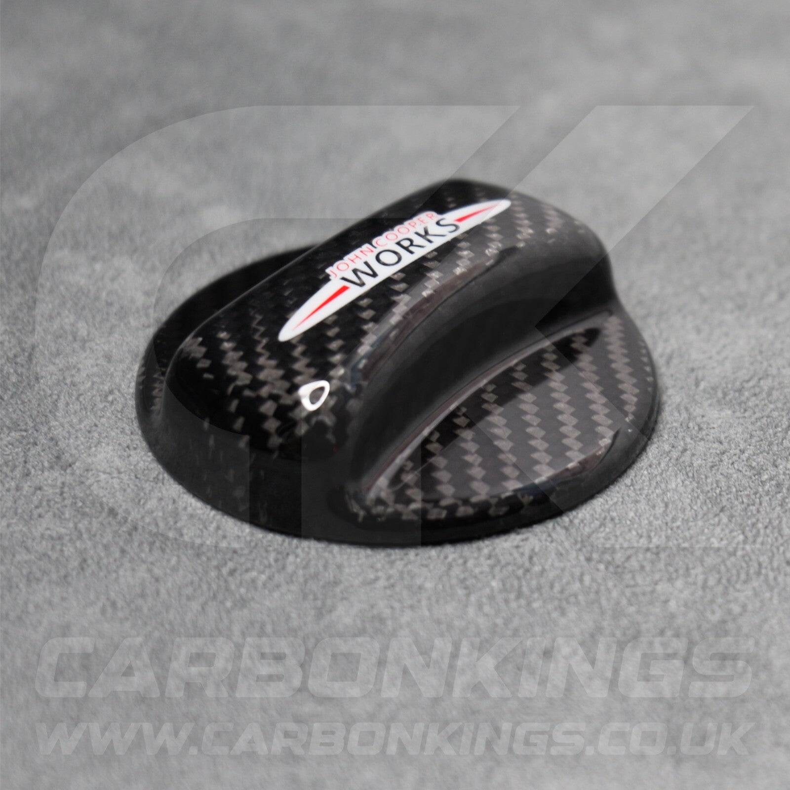 MINI Cooper JCW Genuine Carbon Fibre Fuel Filler Cap Cover R56 R55 R53 R52 R50 +