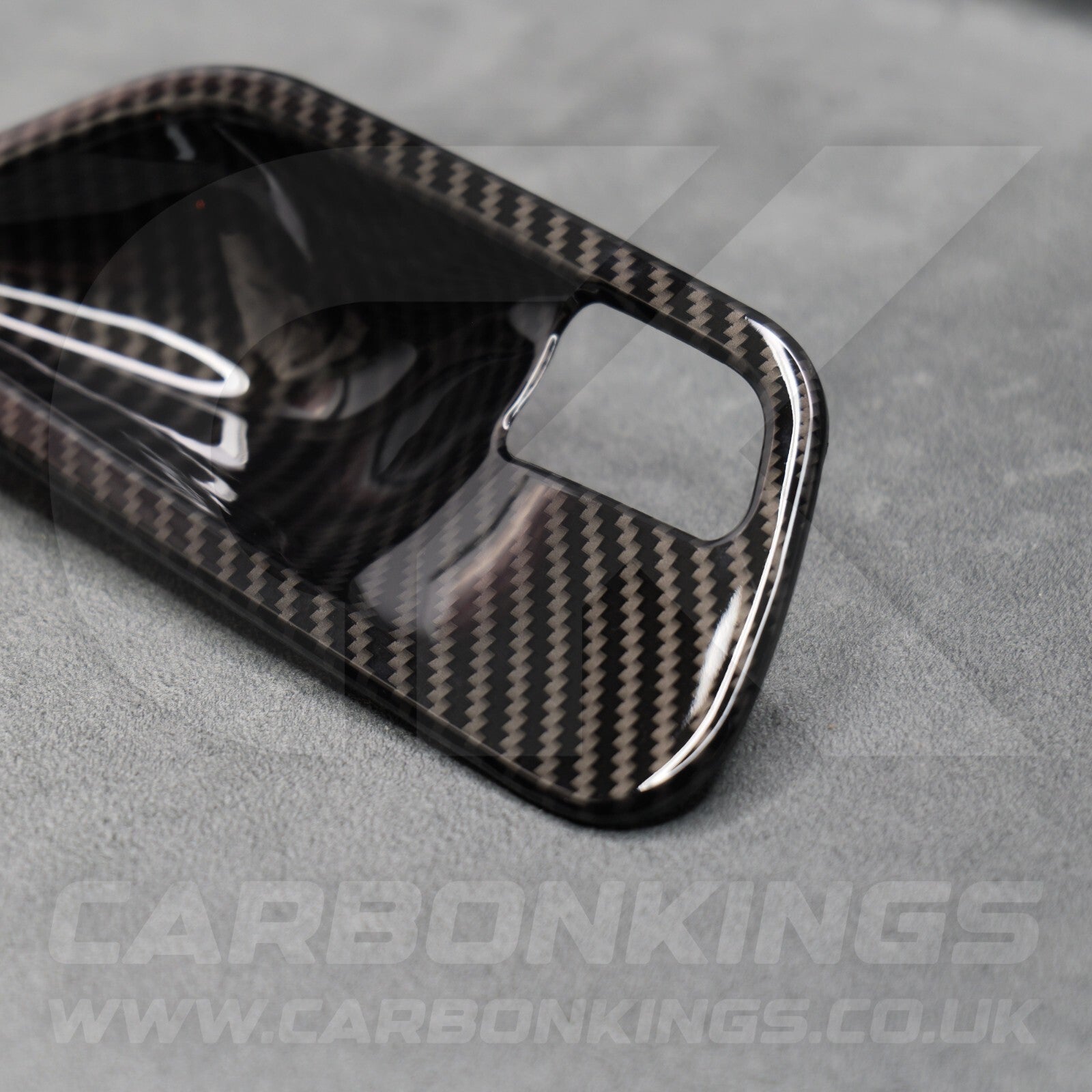 Carbon Fibre Style Interior Door Handle Trims BMW F80 M3 F82 M4 F83 F30 F32 3 4