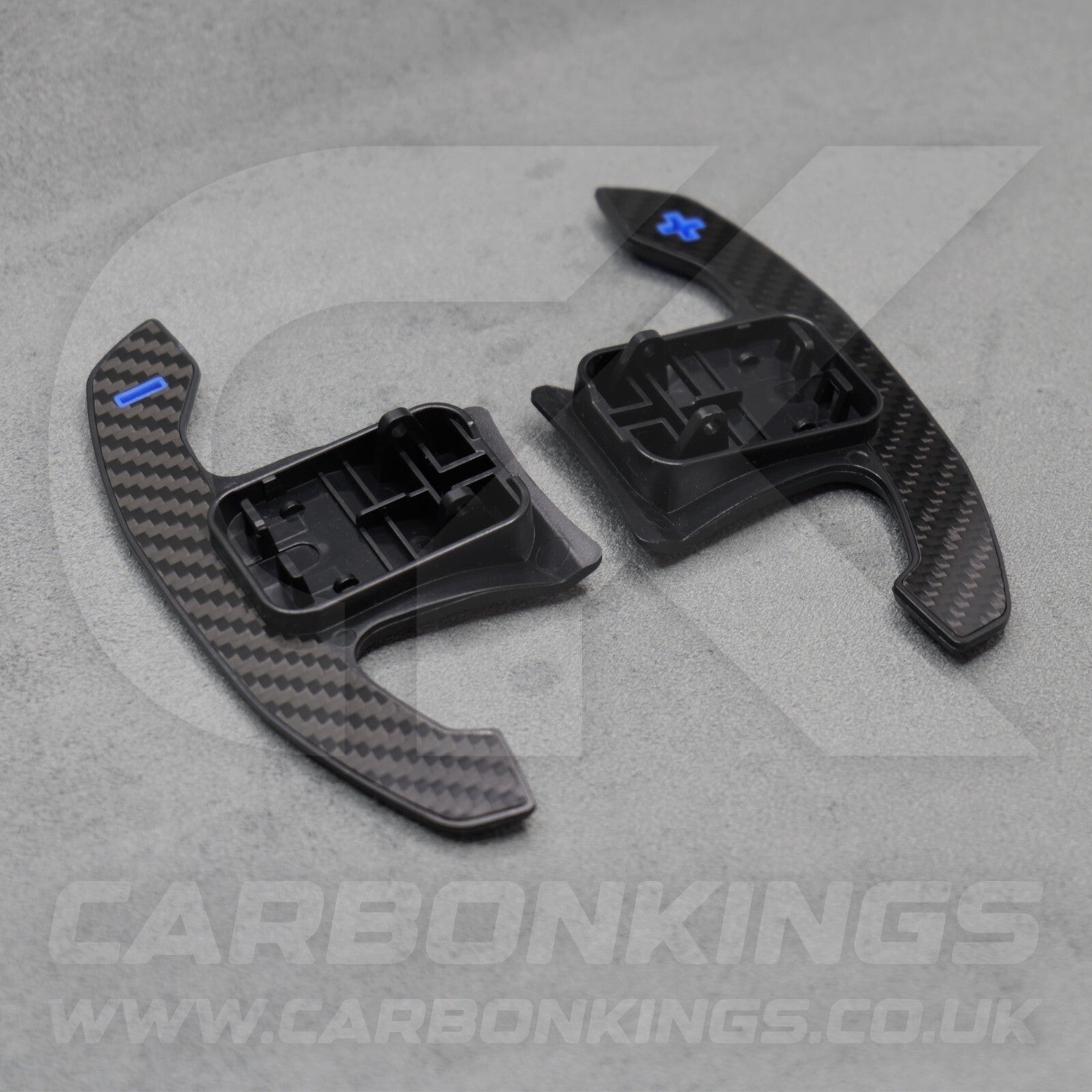 BMW Genuine Carbon Fibre & Blue Gear Shifter Paddles F80 M3 F82 M4 M2 G30 F30 +