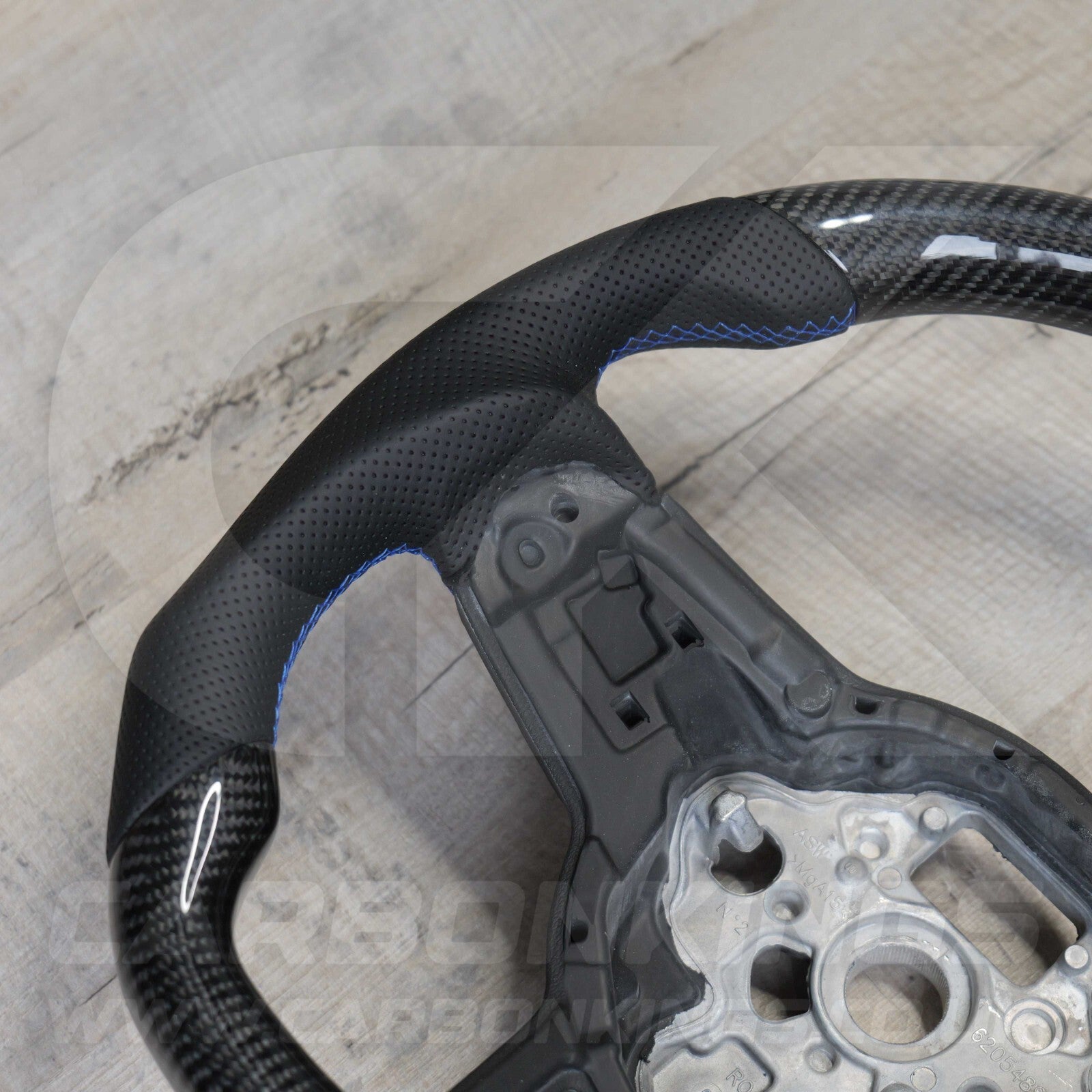 Volkswagen Carbon Fibre Steering Wheel VW Golf MK7 MK7.5 R R-Line GTI GTE GTD +