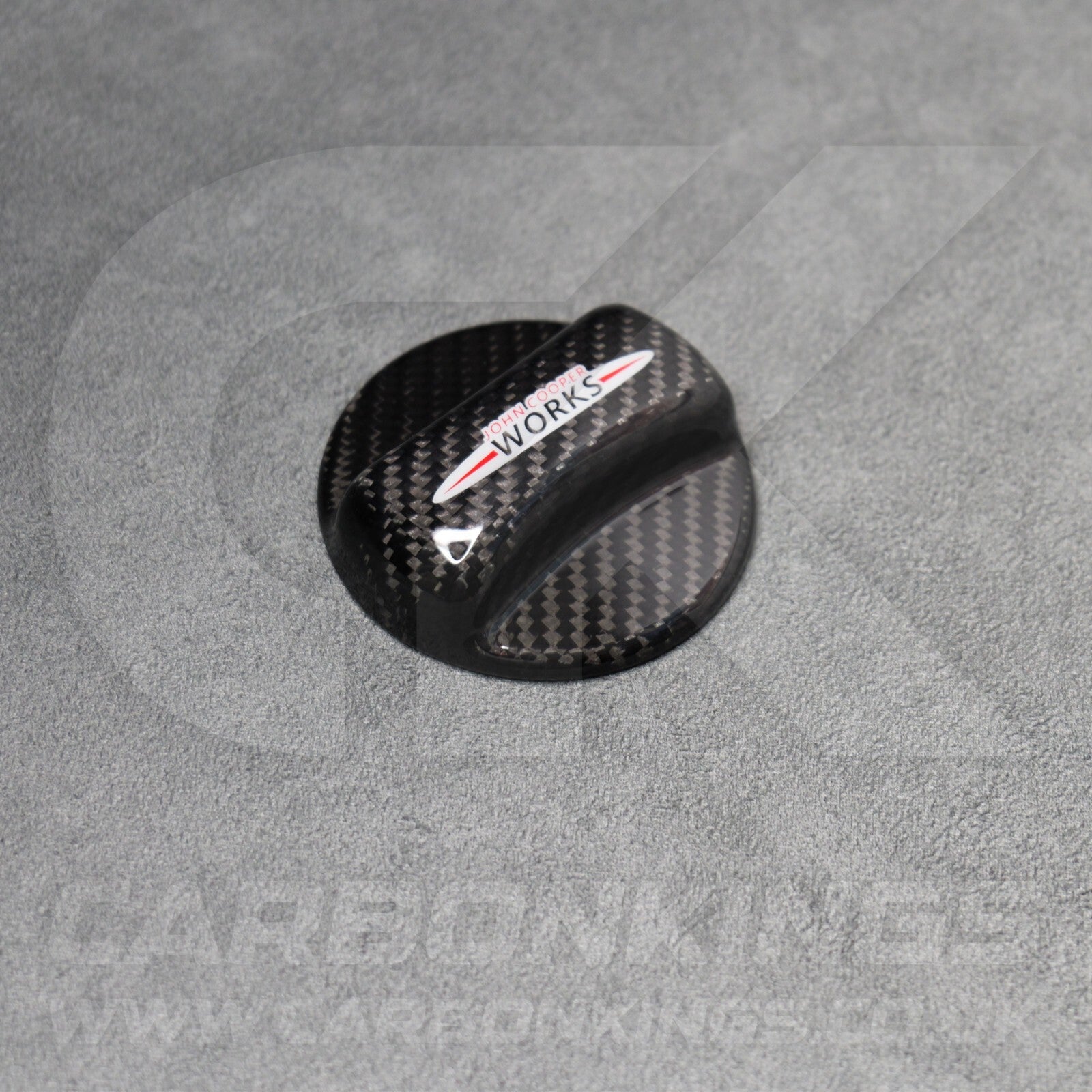 MINI Cooper JCW Genuine Carbon Fibre Fuel Filler Cap Cover R56 R55 R53 R52 R50 +