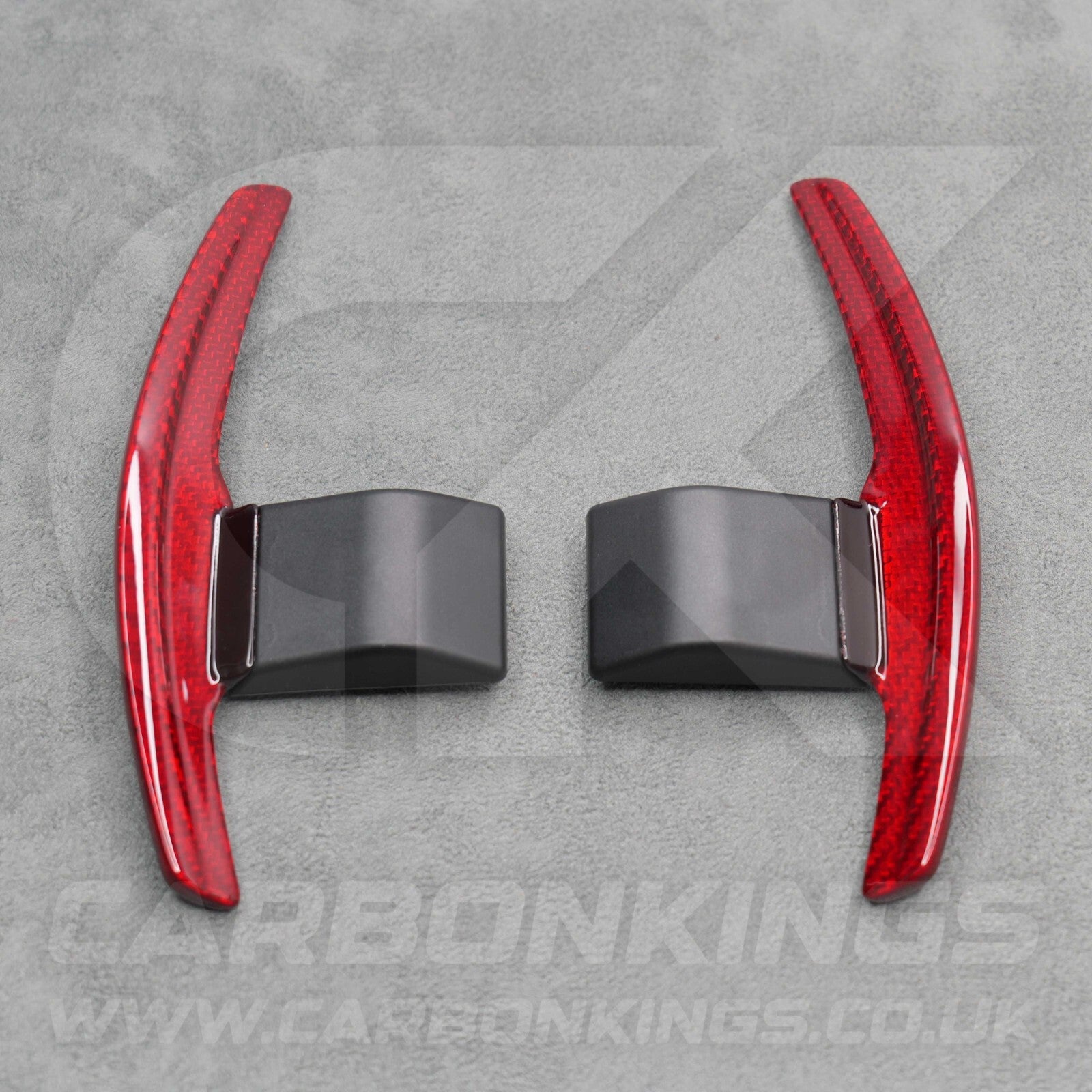 Genuine Red Carbon Fibre Gear Paddle Shifters BMW F80 M3 F82 F83 M4 F87 M2 F30 +