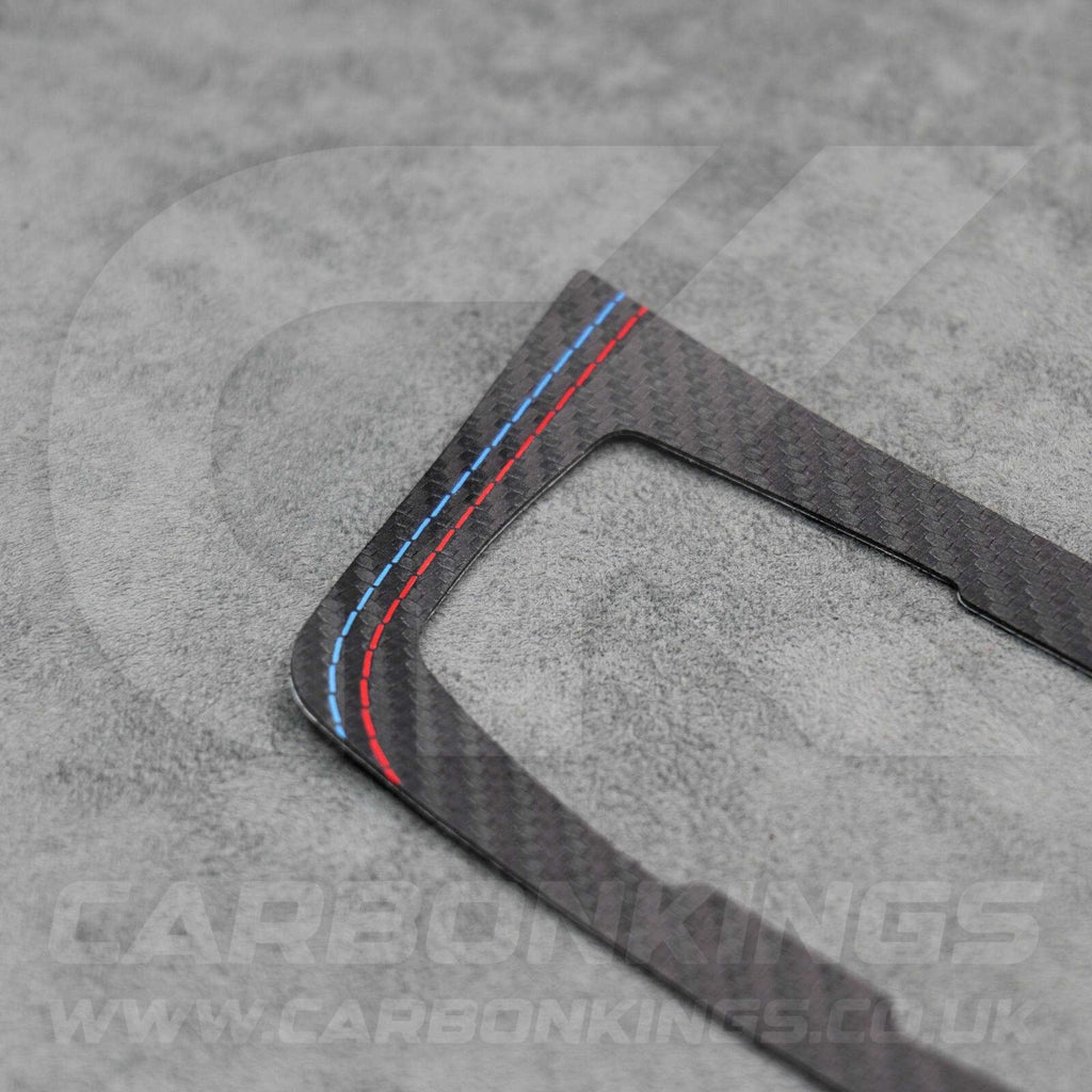 BMW Carbon Fibre Style Headlight Switch Trim F30 F34 F80 M3 F82 M4 M5 F87 M2