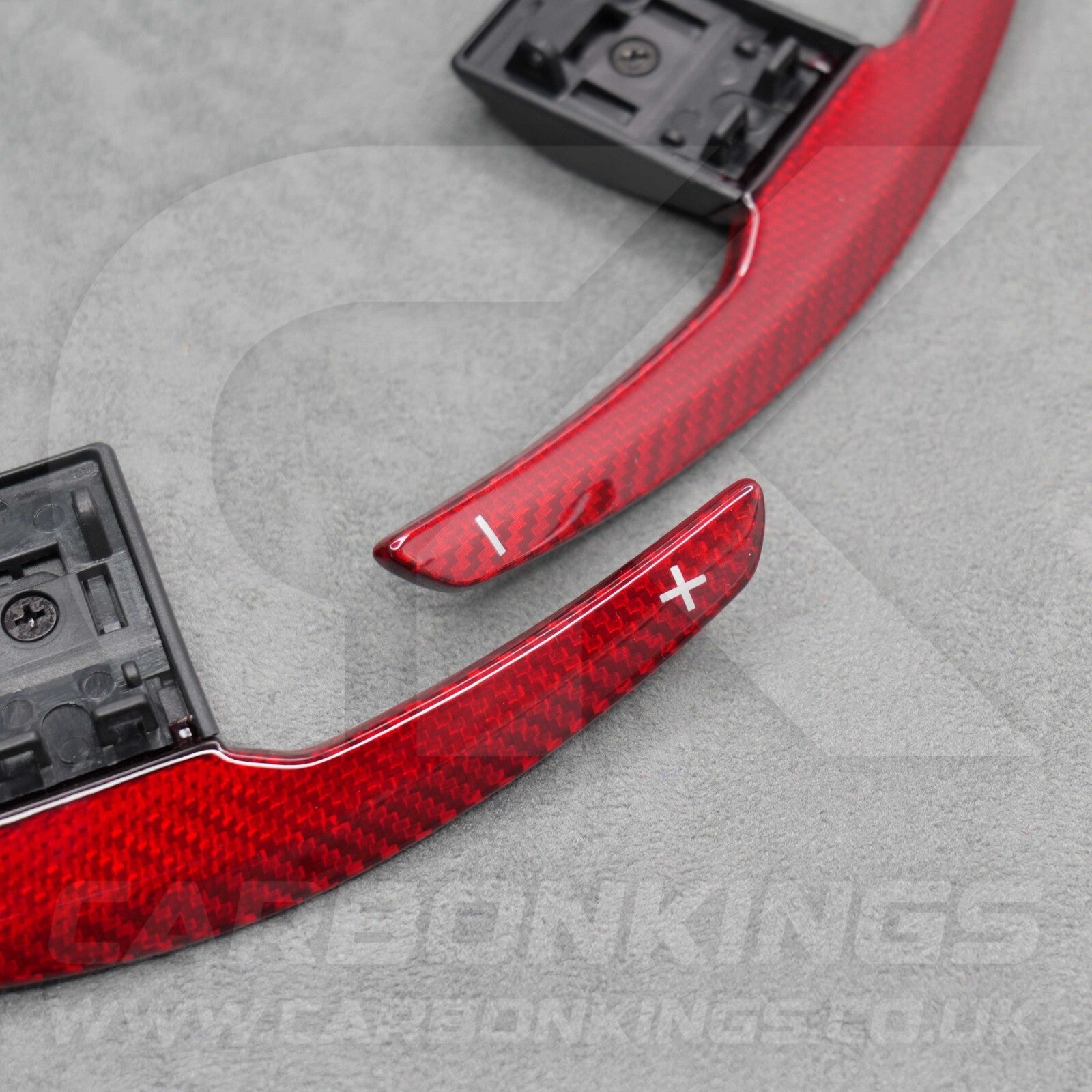 Genuine Red Carbon Fibre Gear Paddle Shifters BMW F80 M3 F82 F83 M4 F87 M2 F30 +